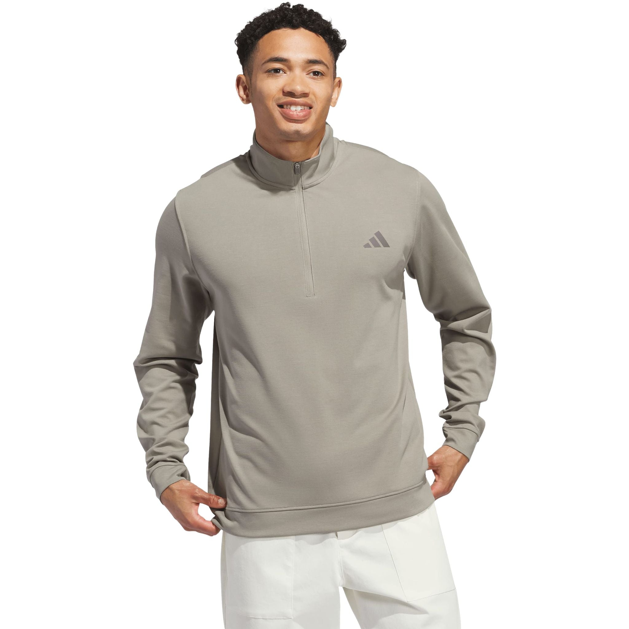 Adidas Maglione con zip a 1/4 rialzato da uomo