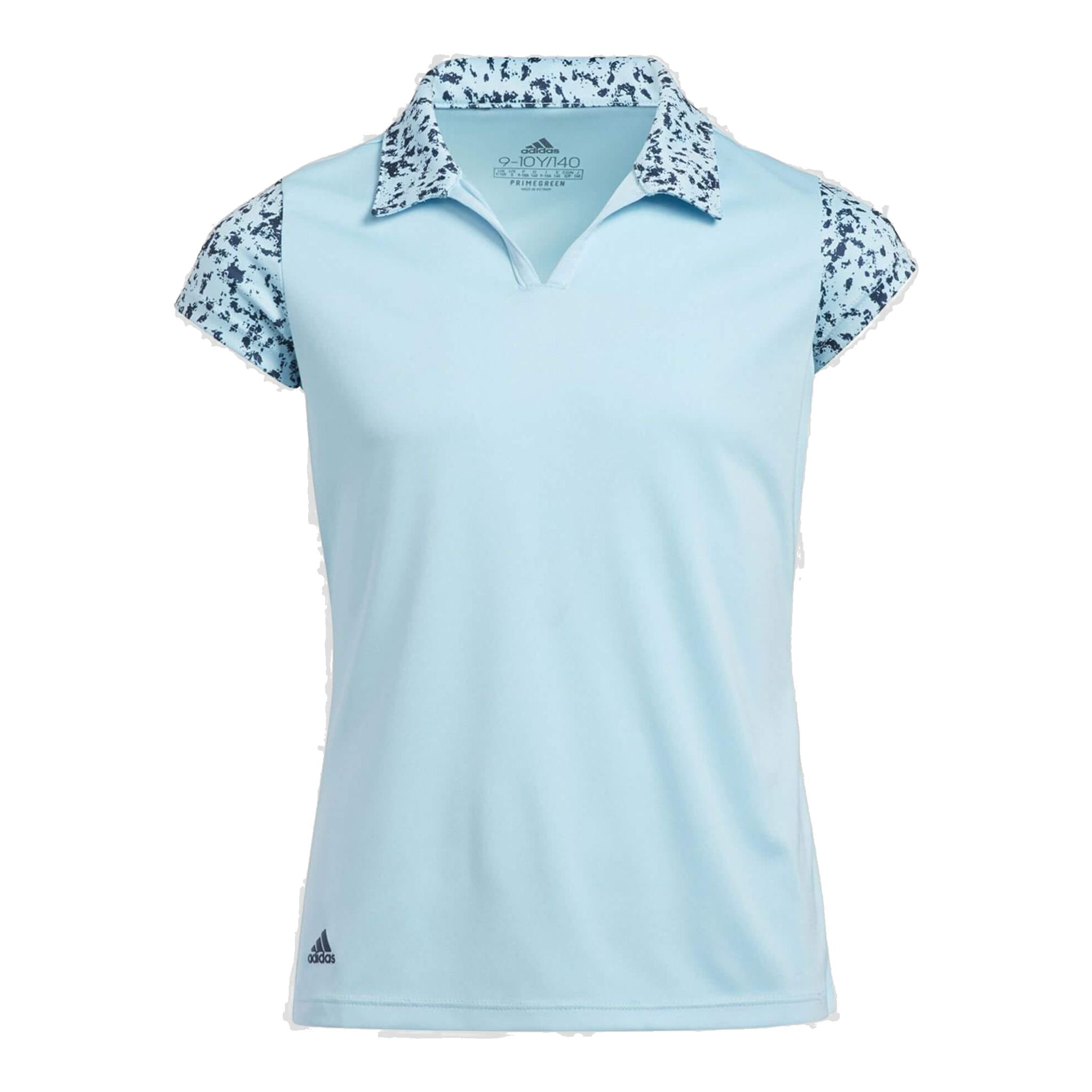 Polo con stampa floreale Adidas da donna