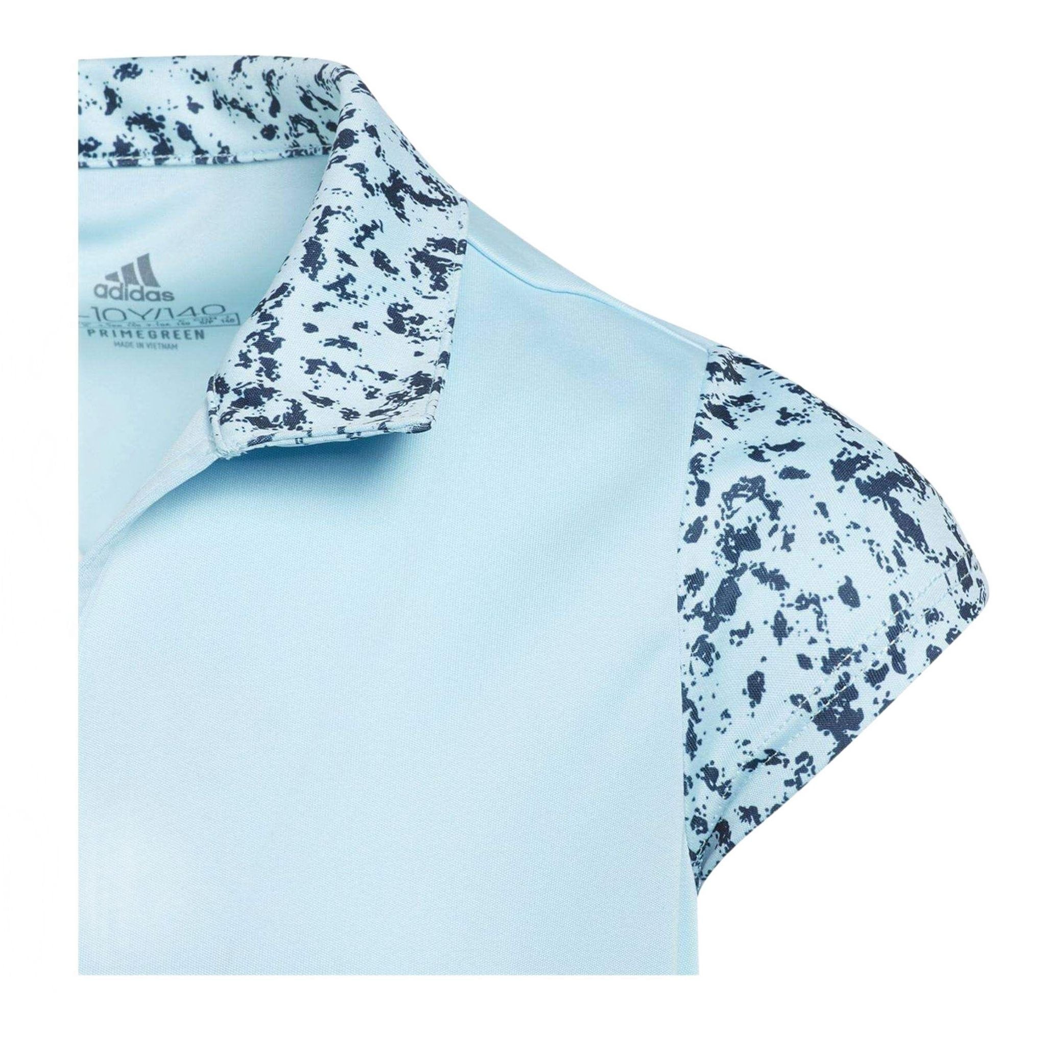 Polo con stampa floreale Adidas da donna