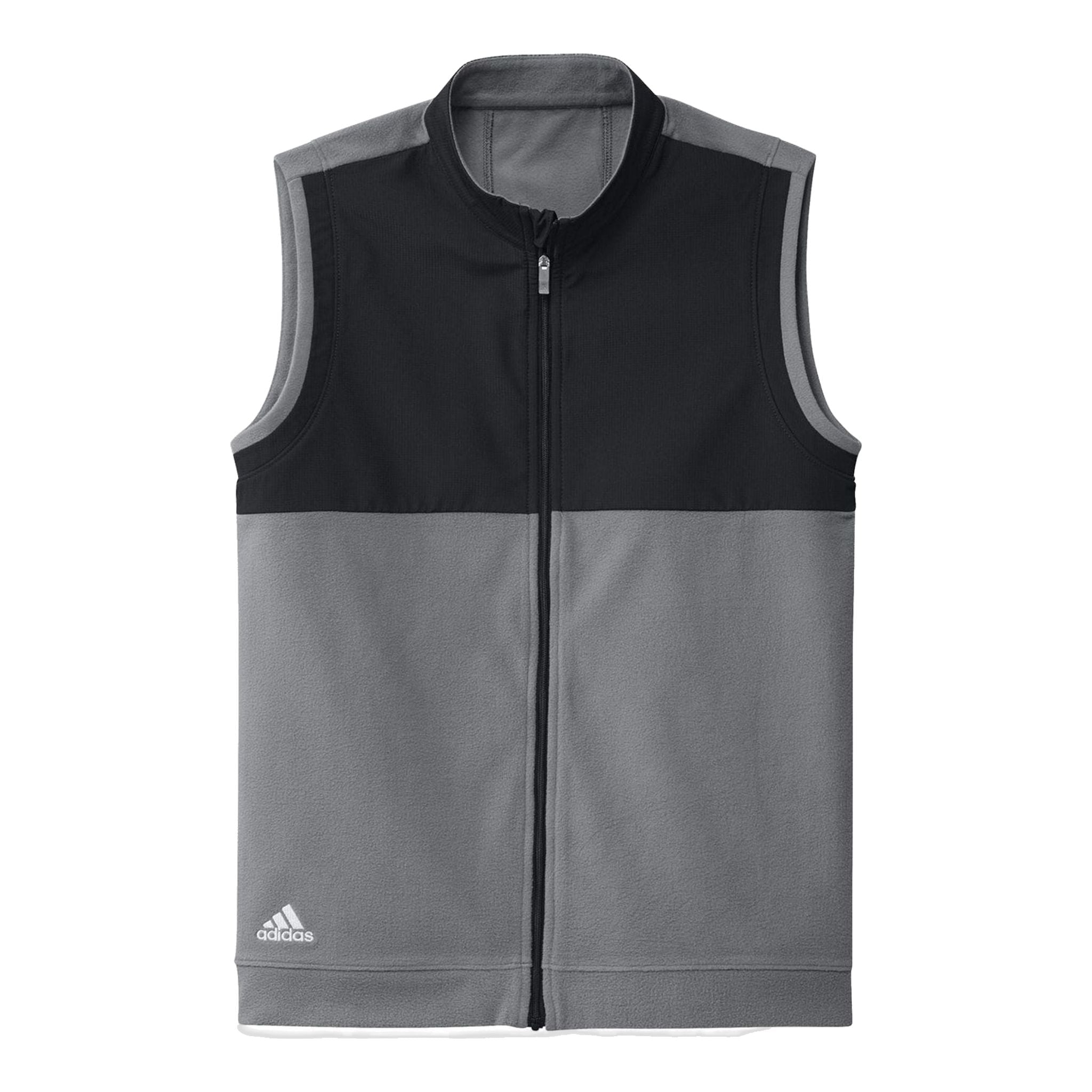 Adidas Jr. Gilet in pile grigio/nero J140