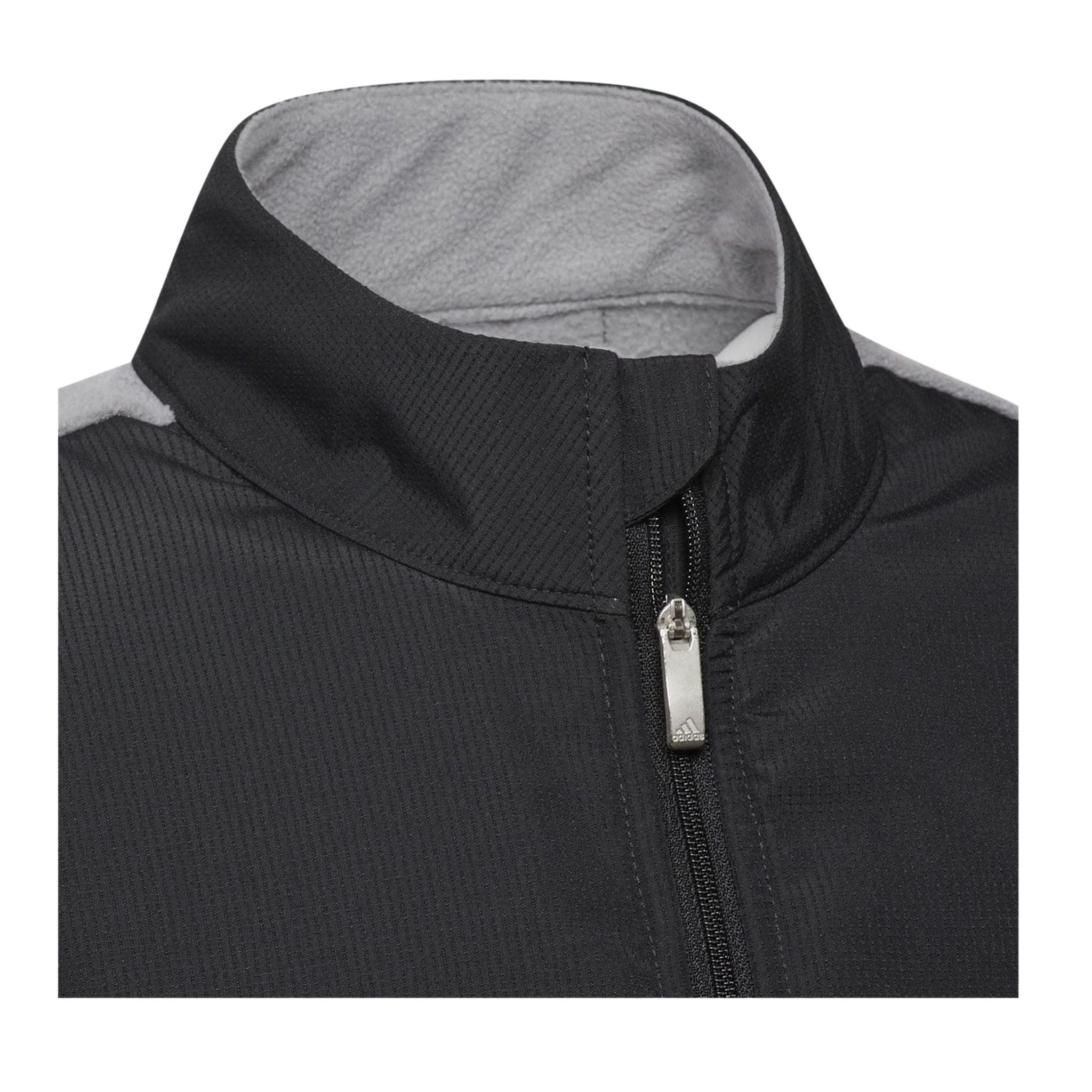 Adidas Jr. Gilet in pile grigio/nero J140