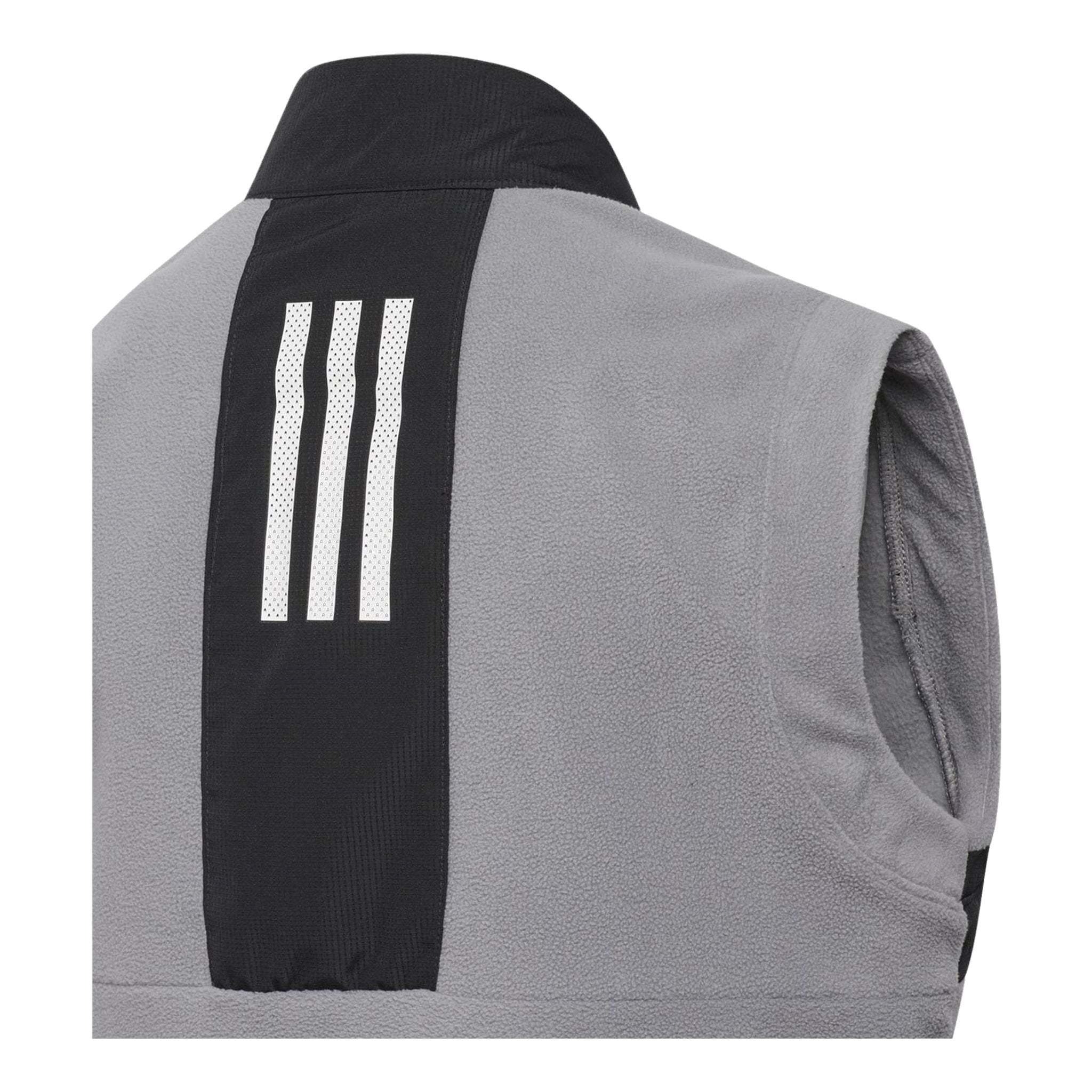 Adidas Jr. Gilet in pile grigio/nero J140