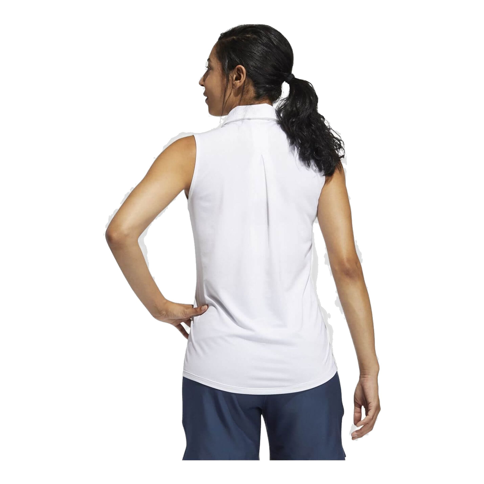 Polo senza maniche da donna Adidas Ultimate Solid