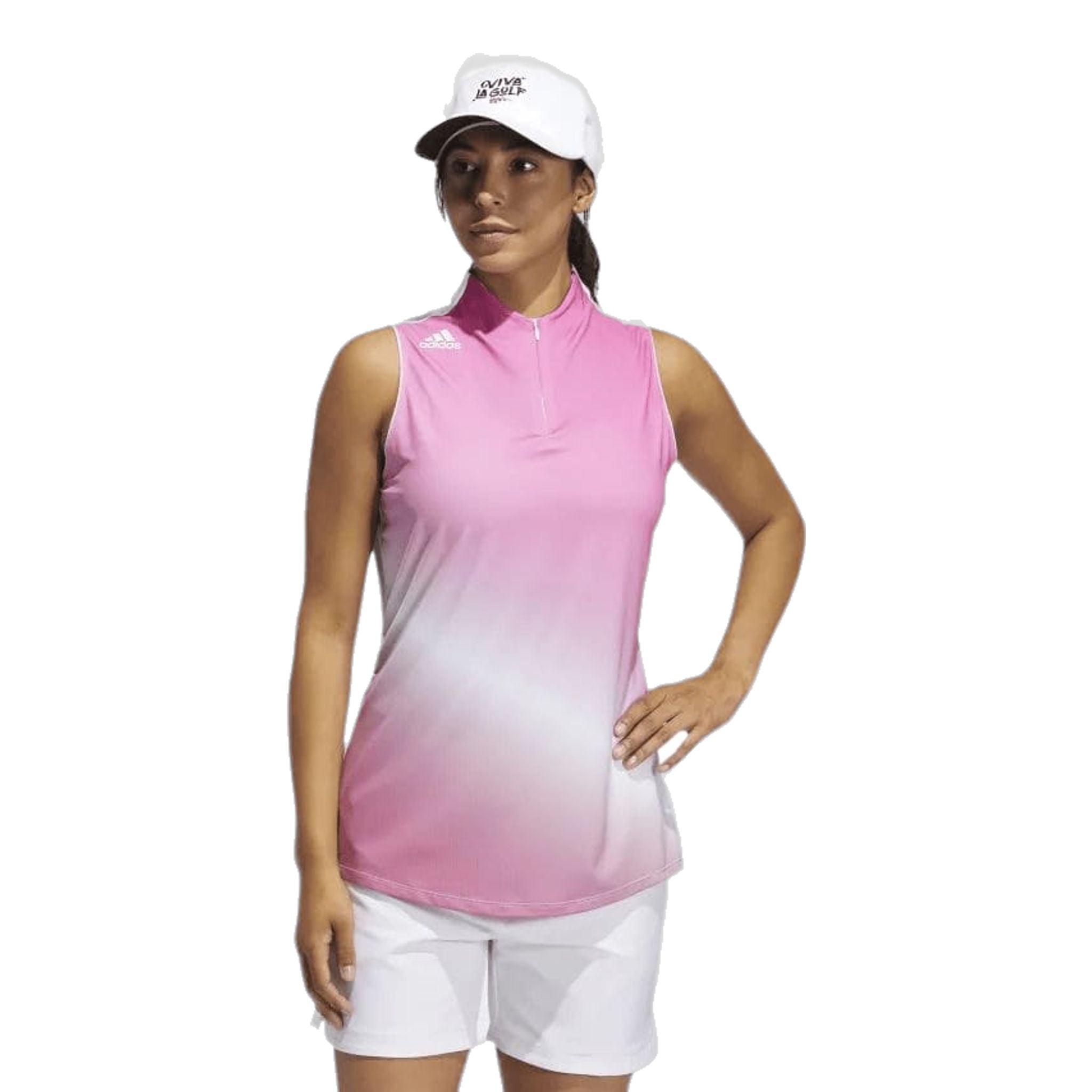 Adidas W Gradient SL Polo Rosa Donna
