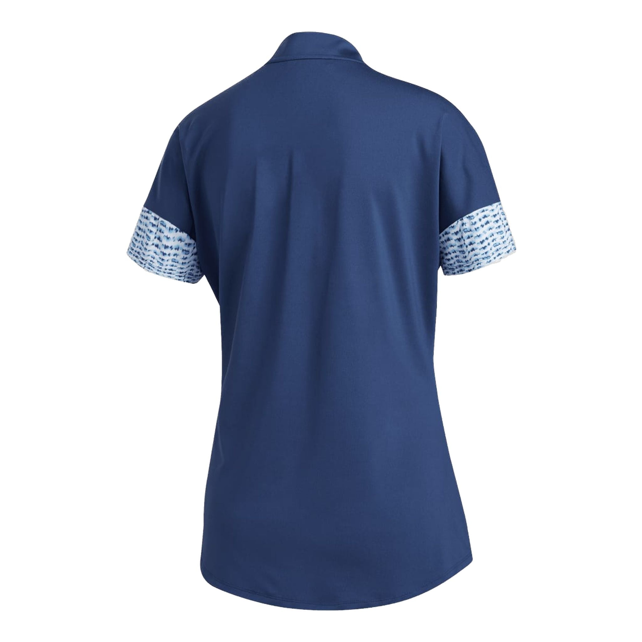 Adidas W Ultimate Printed SS Polo Indigo Damen
