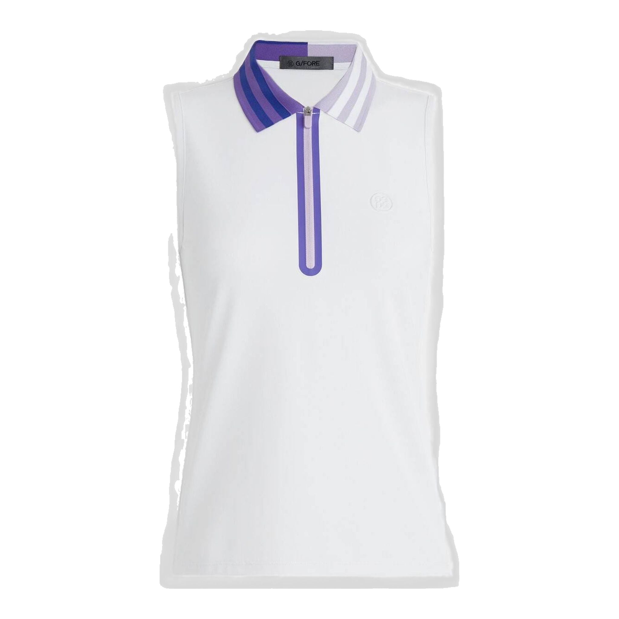 Polo senza maniche GFORE 1/4 Zip Tech Pique da donna