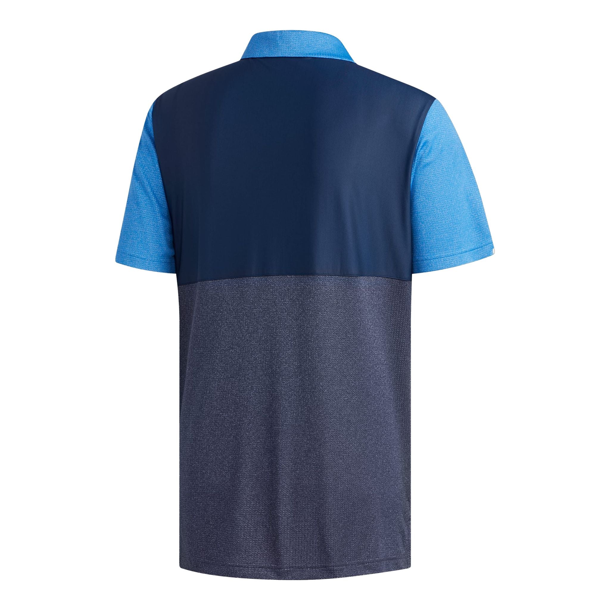 Polo da competizione Adidas Climachill Heather blu/blu navy da uomo