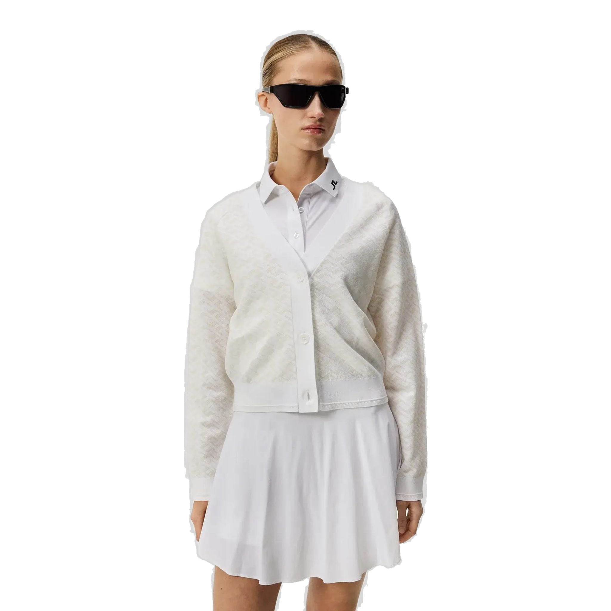 Cardigan lavorato a maglia J. Lindeberg Hanna da donna