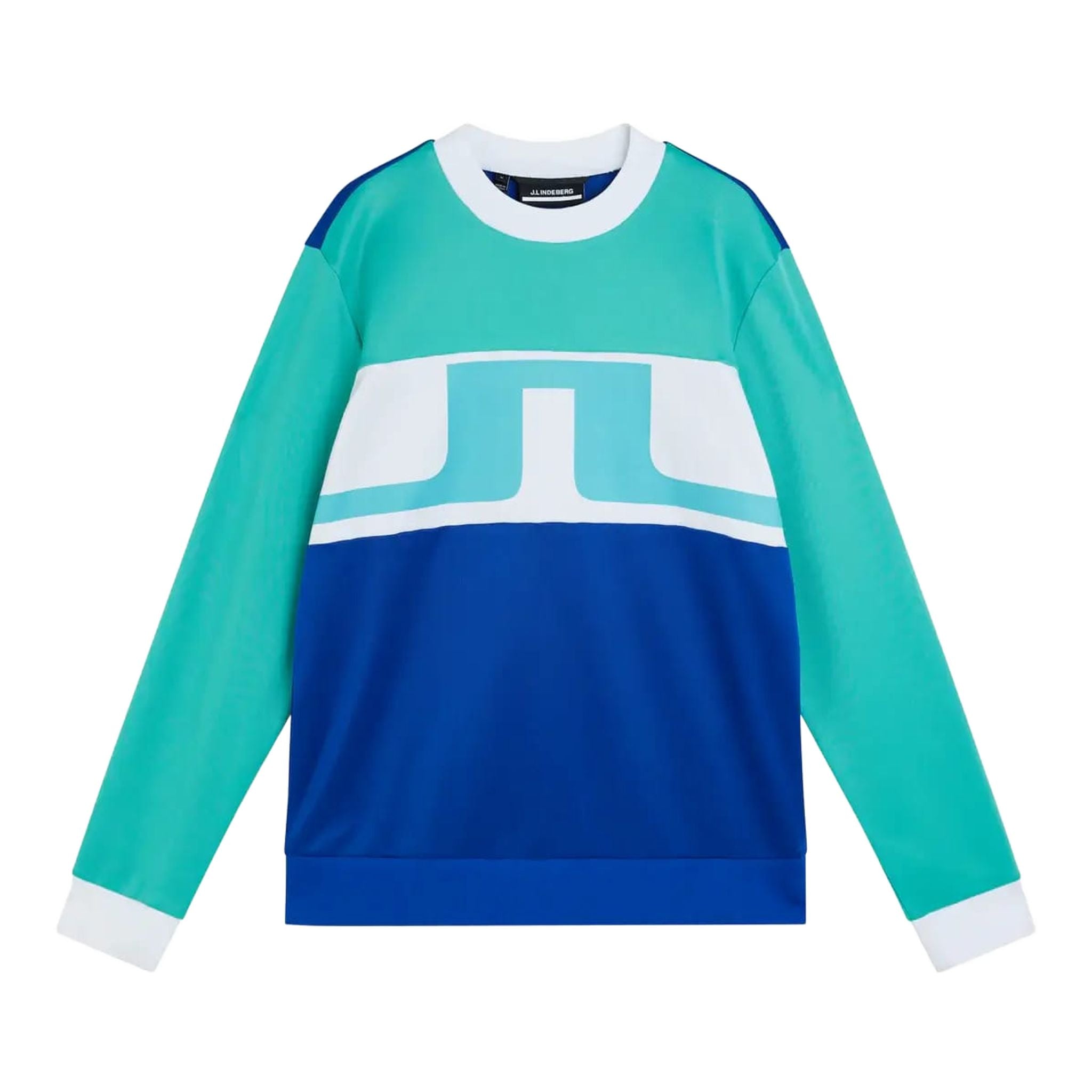 J. Lindeberg Jones Sweater Herren Bright Aqua Herren