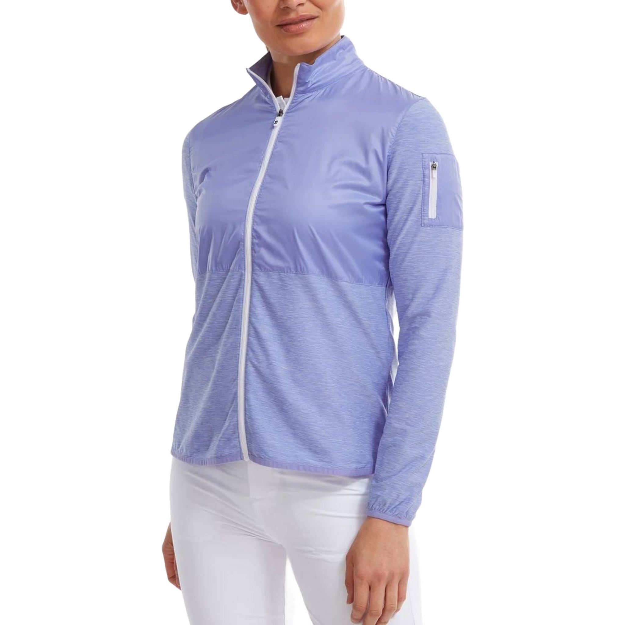 Footjoy Full-Zip Space Dye Midlayer Donna