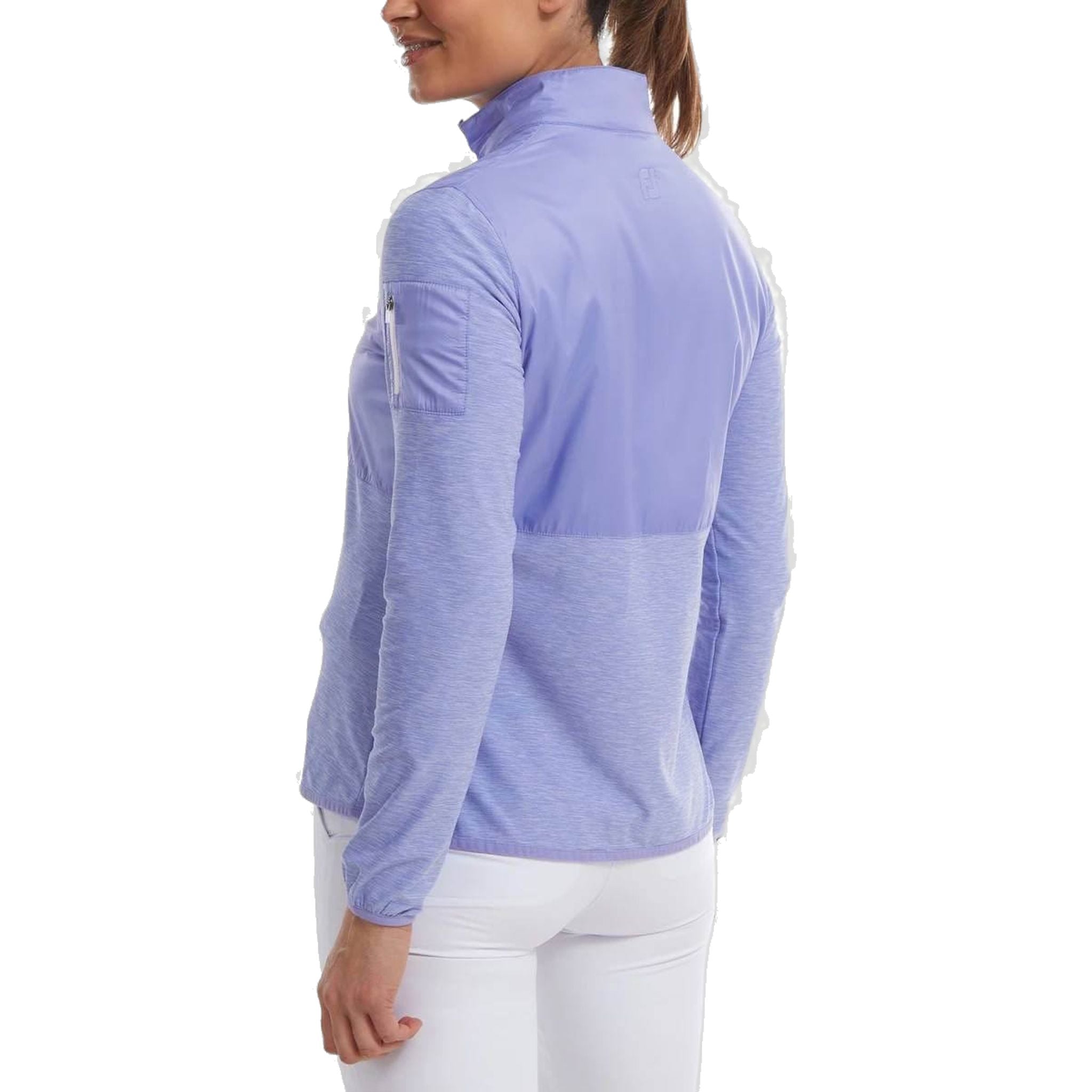 Footjoy Full-Zip Space Dye Midlayer Donna