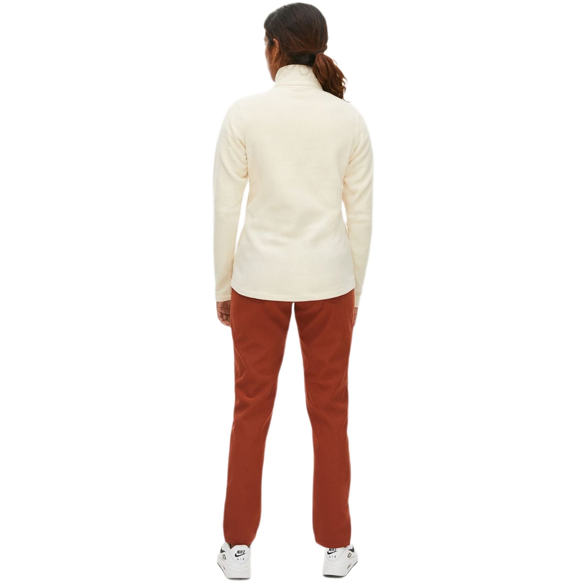 Röhnisch Golf Fleece Pullover Lightweight White Swan Women Women