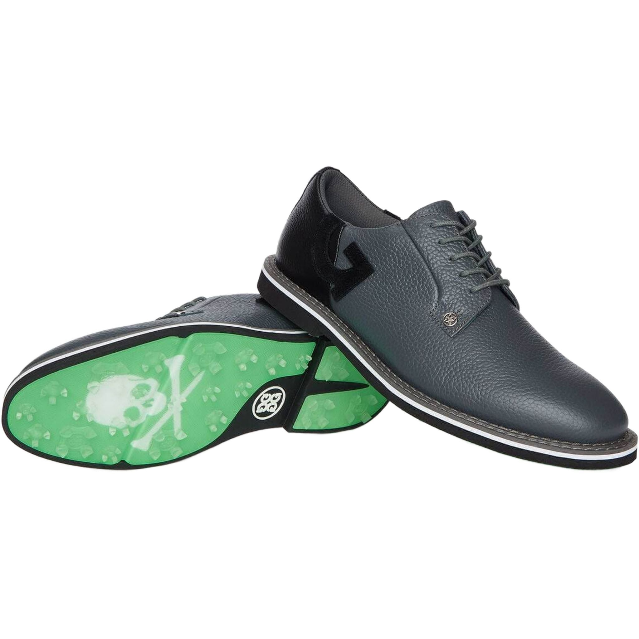 Scarpe da golf da uomo GFORE Gallivanter in pelle di ciottoli bicolore