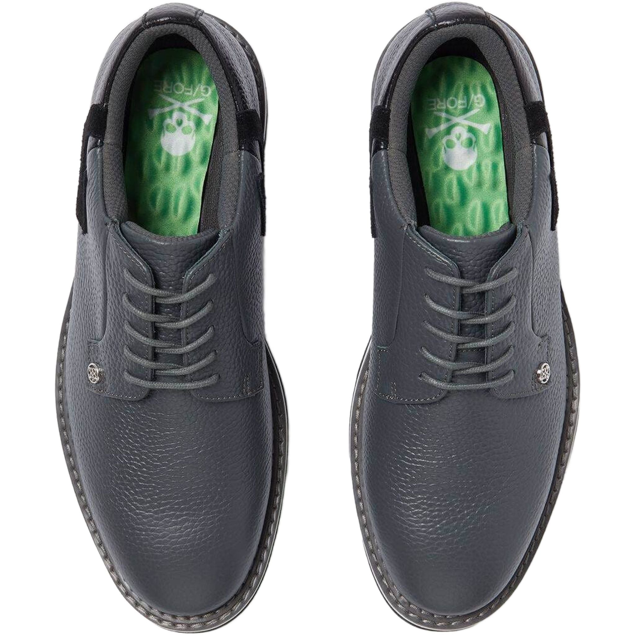 Scarpe da golf da uomo GFORE Gallivanter in pelle di ciottoli bicolore