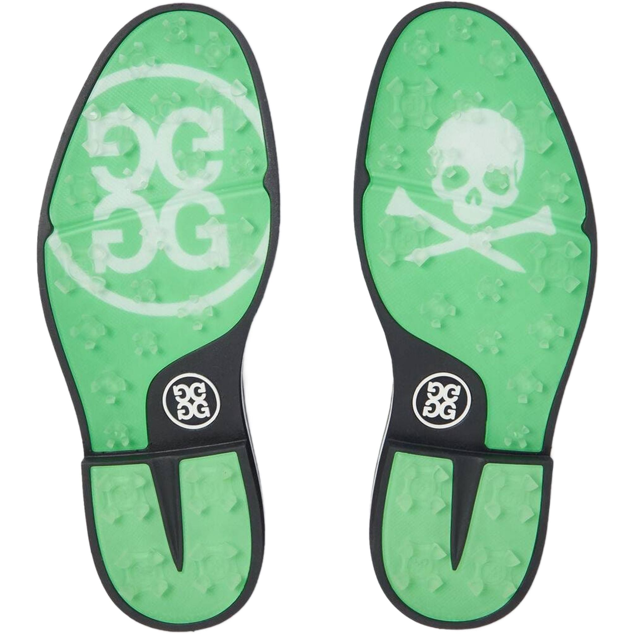 Scarpe da golf da uomo GFORE Gallivanter in pelle di ciottoli bicolore