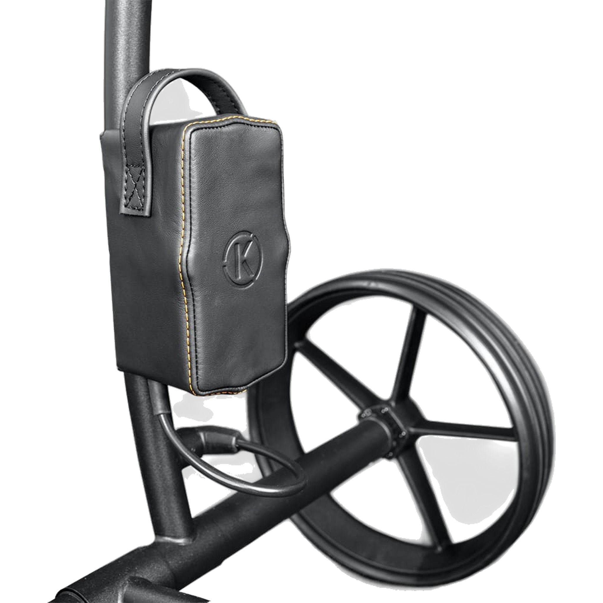 Kiffe Set custodia per batteria in pelle + maniglia