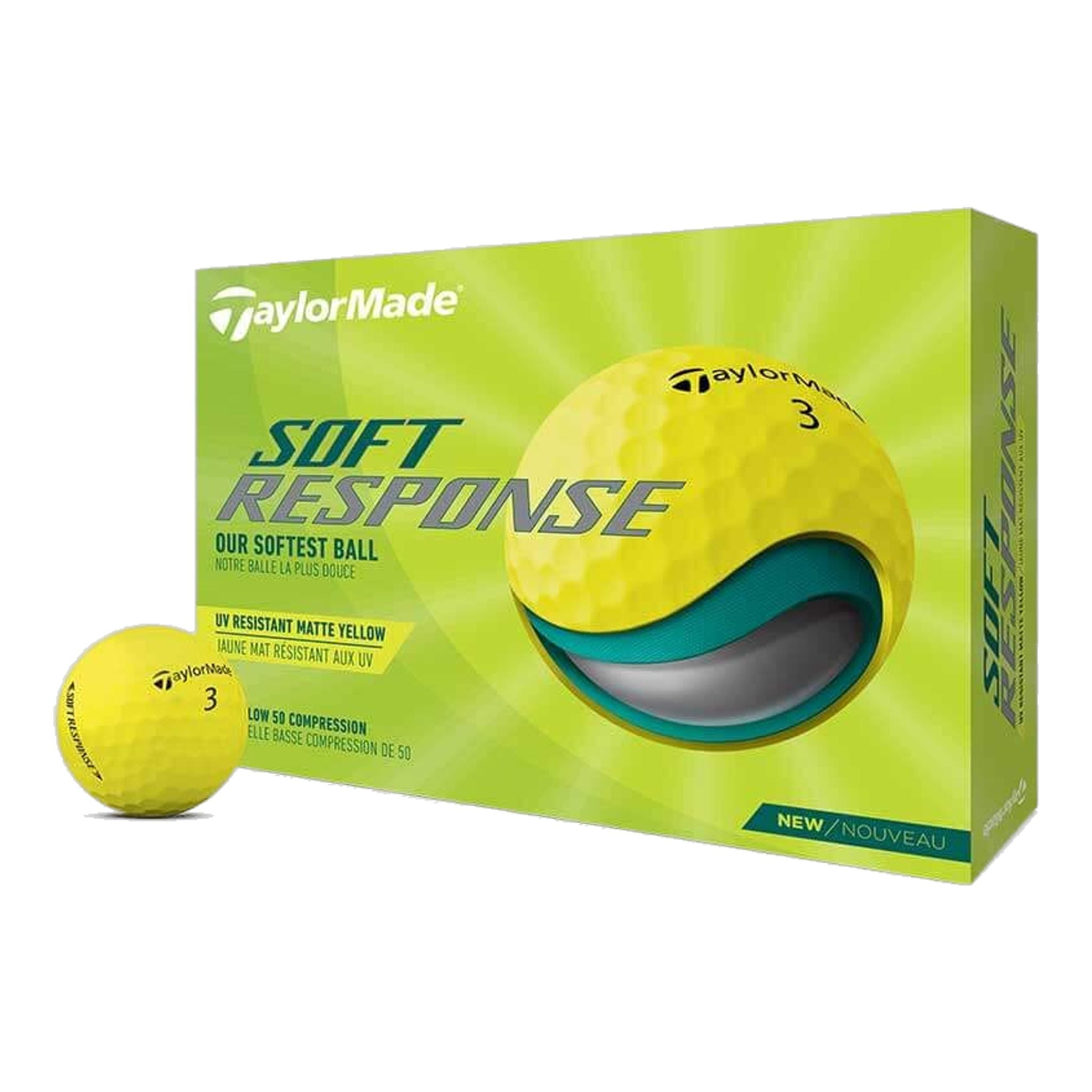Palline da golf TaylorMade Soft Response