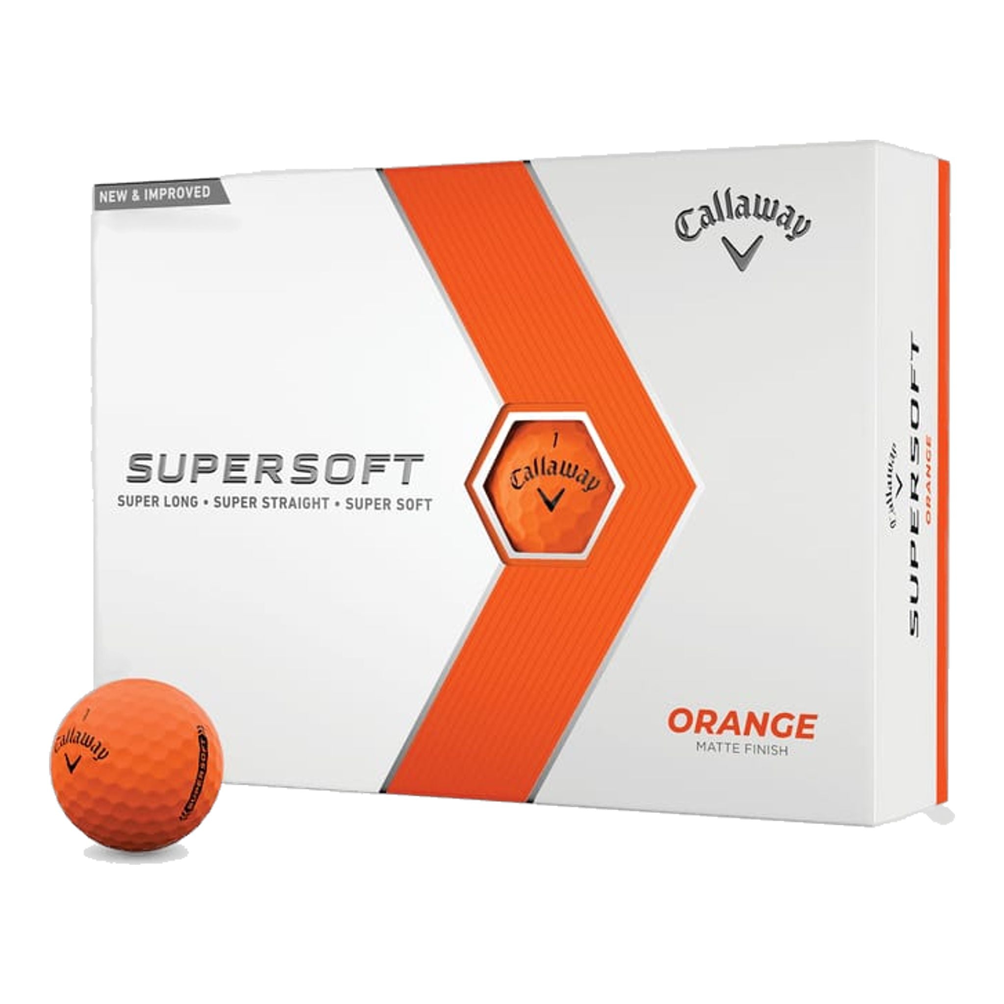 Palline da golf Callaway Supersoft opache (2021)