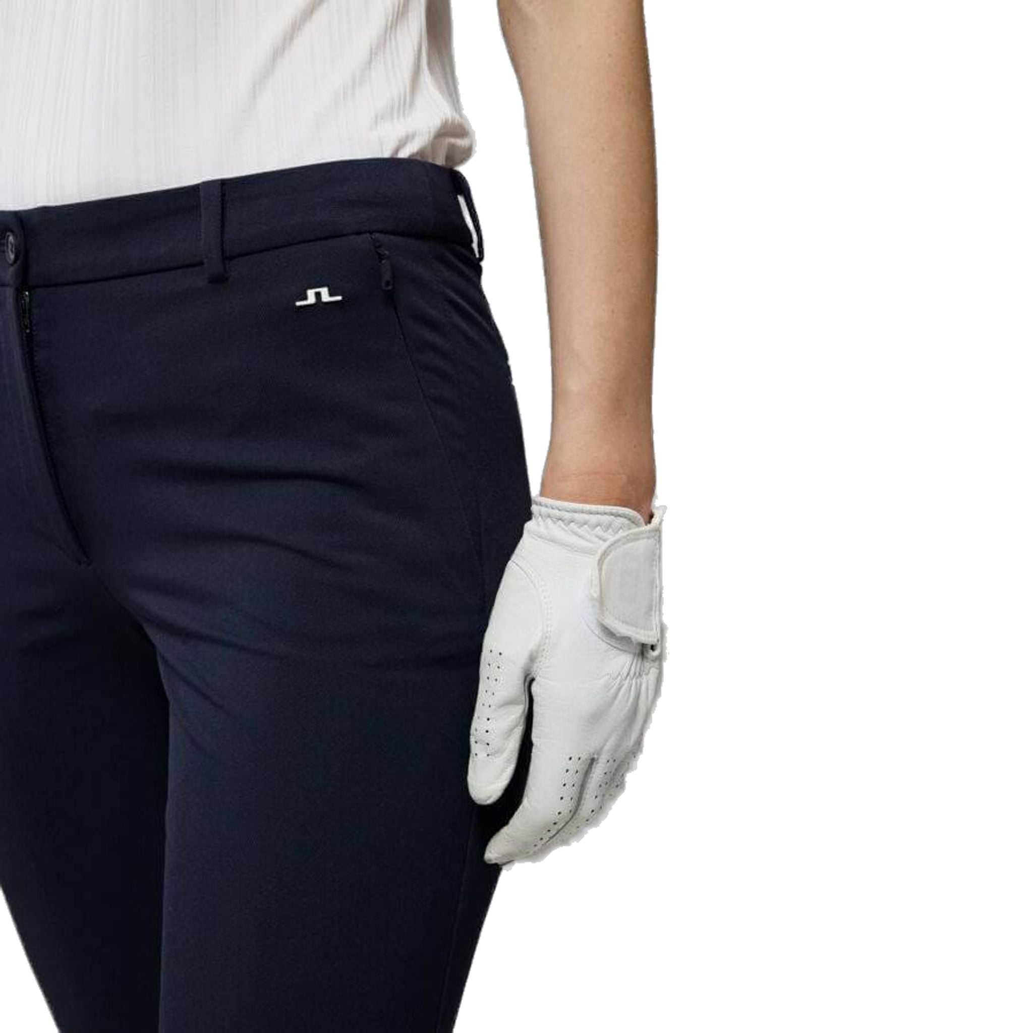Pantaloni da golf in twill di pile J. Lindeberg Lei da donna