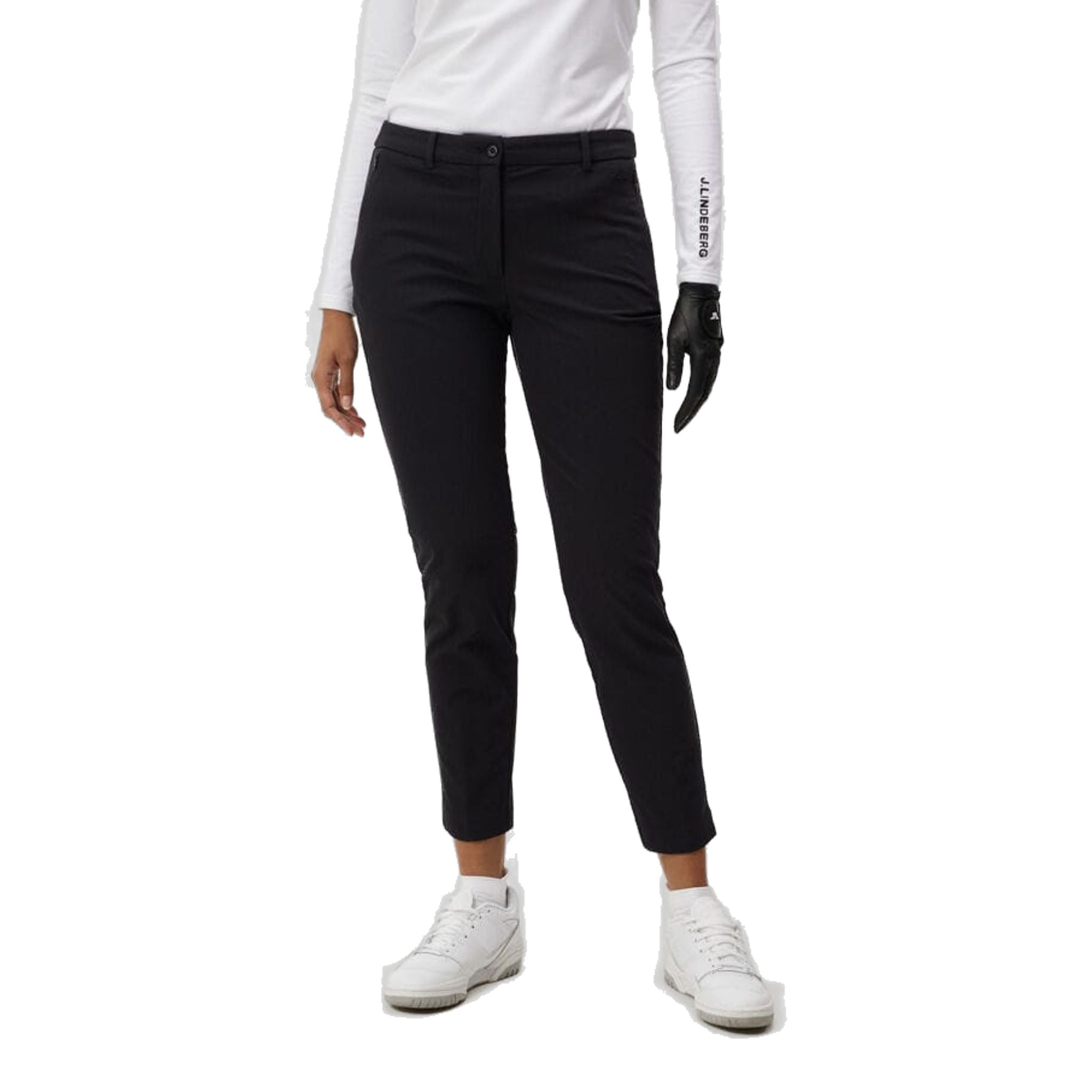 Pantaloni da golf in twill di pile J. Lindeberg Lei da donna