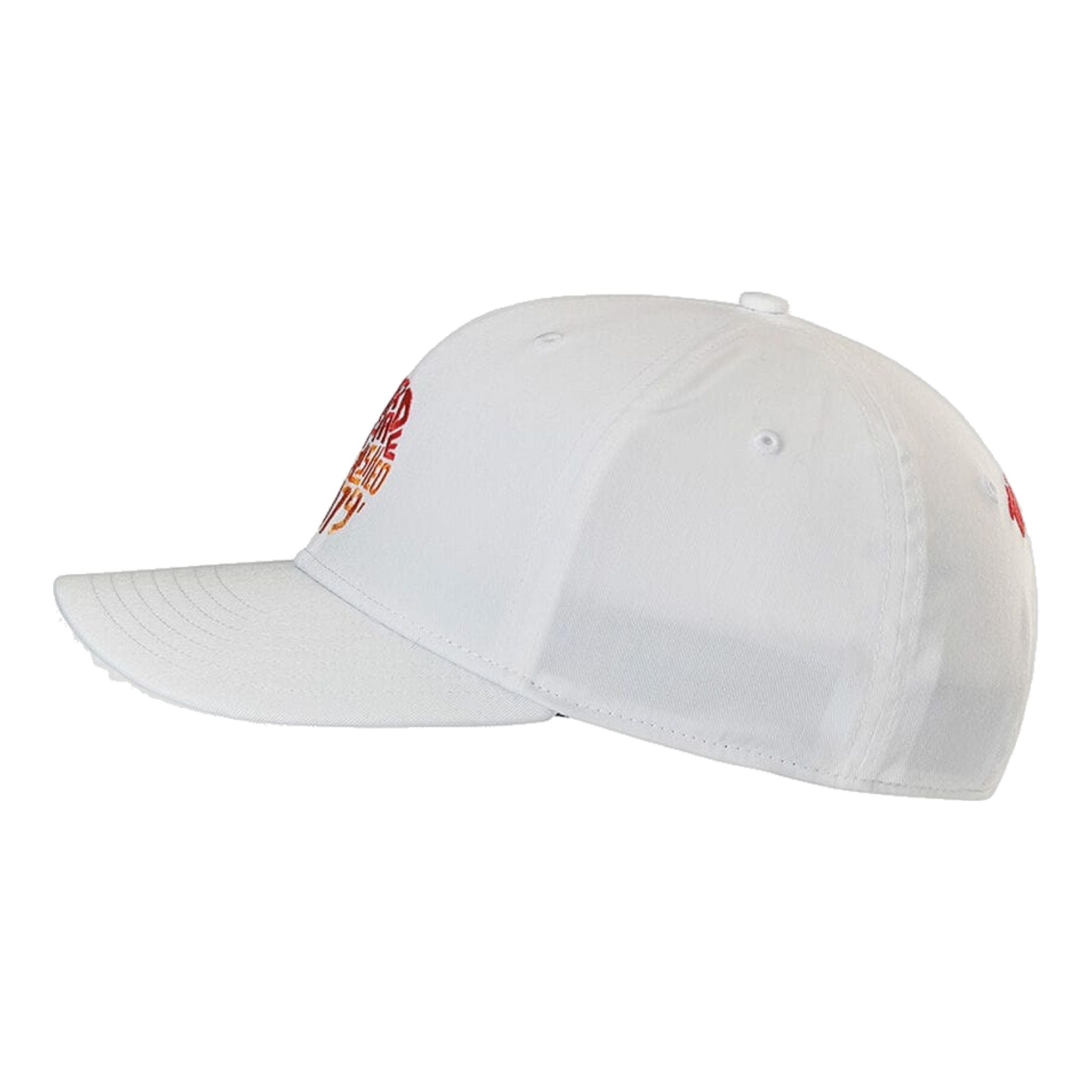 Cappellino con logo TaylorMade TM bianco da uomo