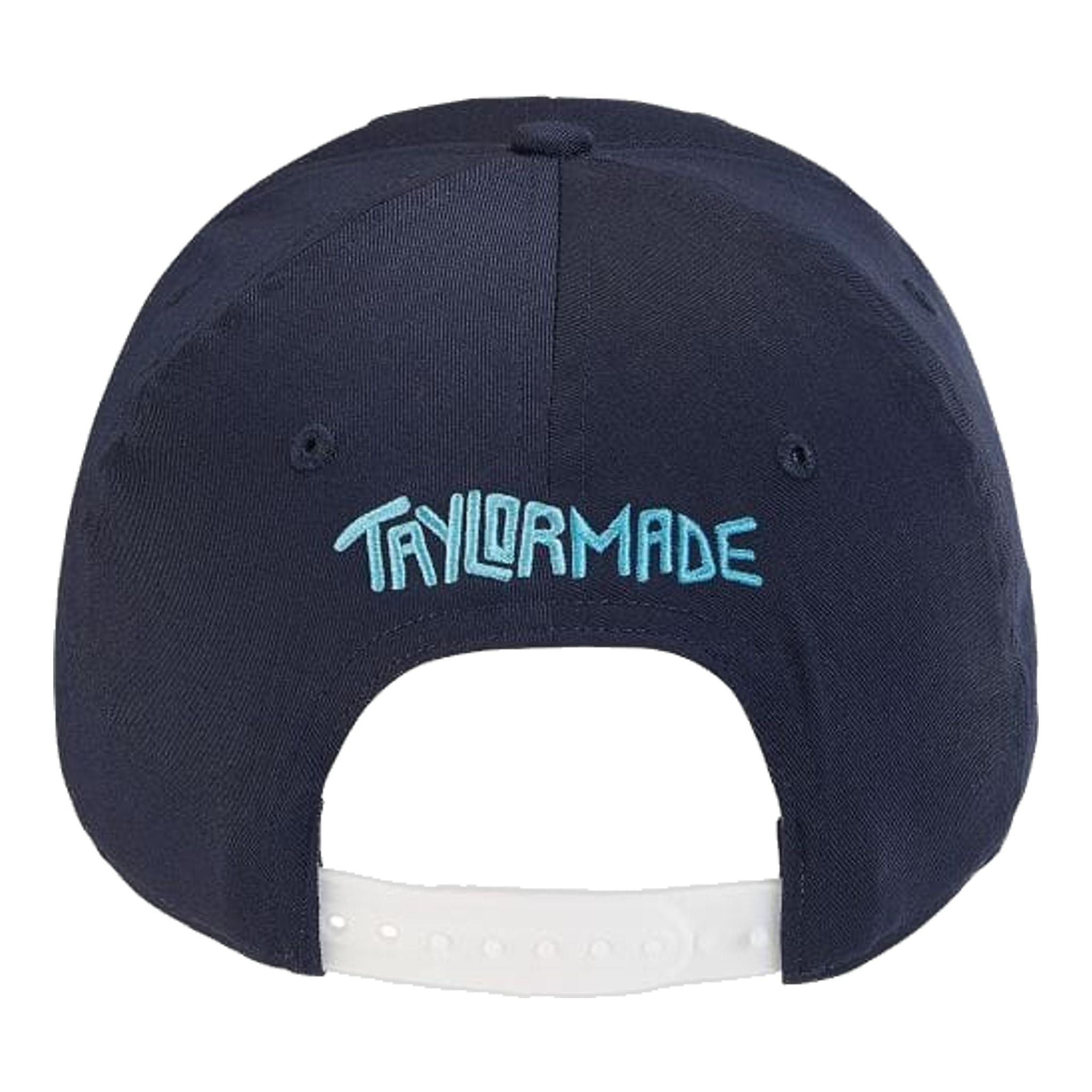 Cappellino con logo TaylorMade TM bianco da uomo