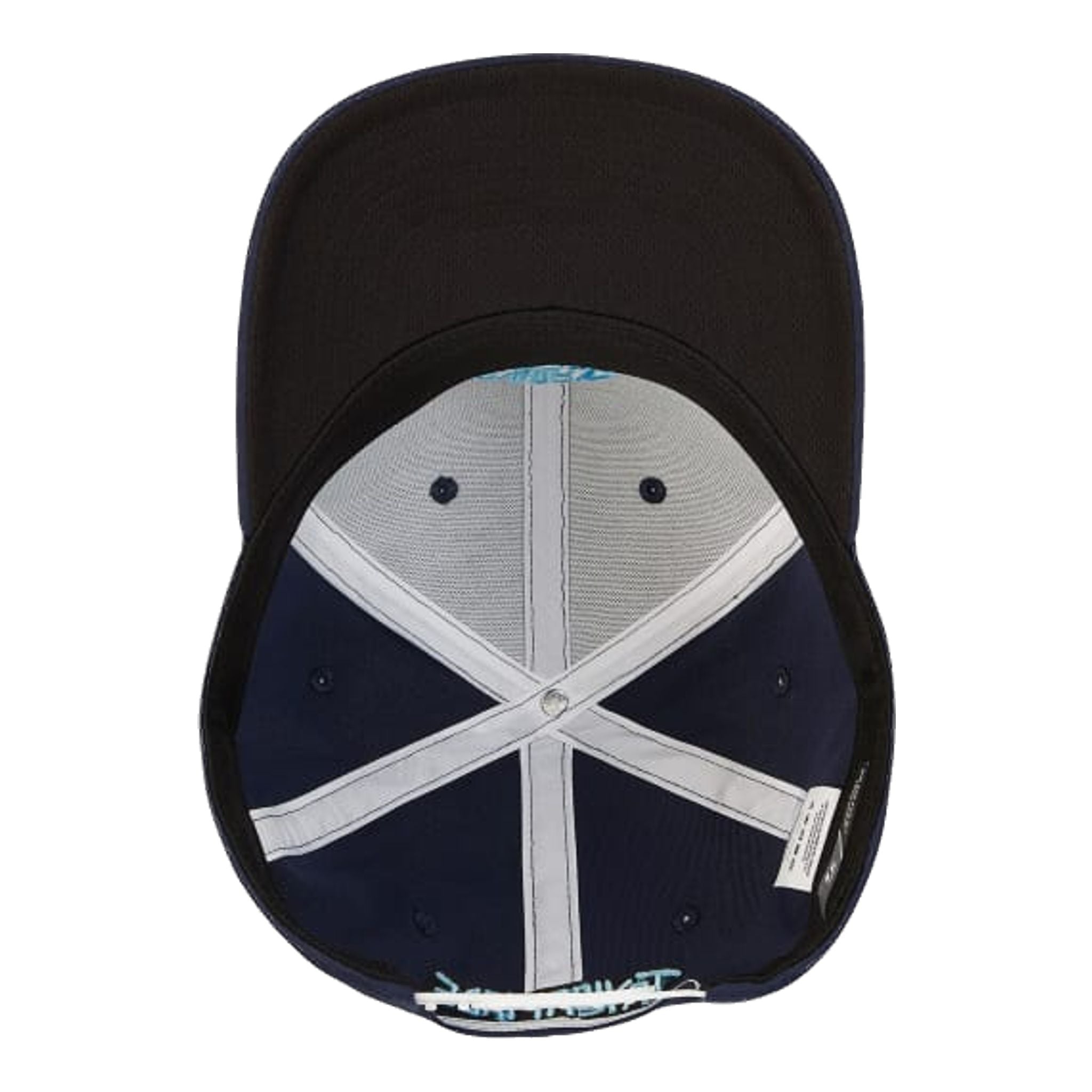 Cappellino con logo TaylorMade TM bianco da uomo