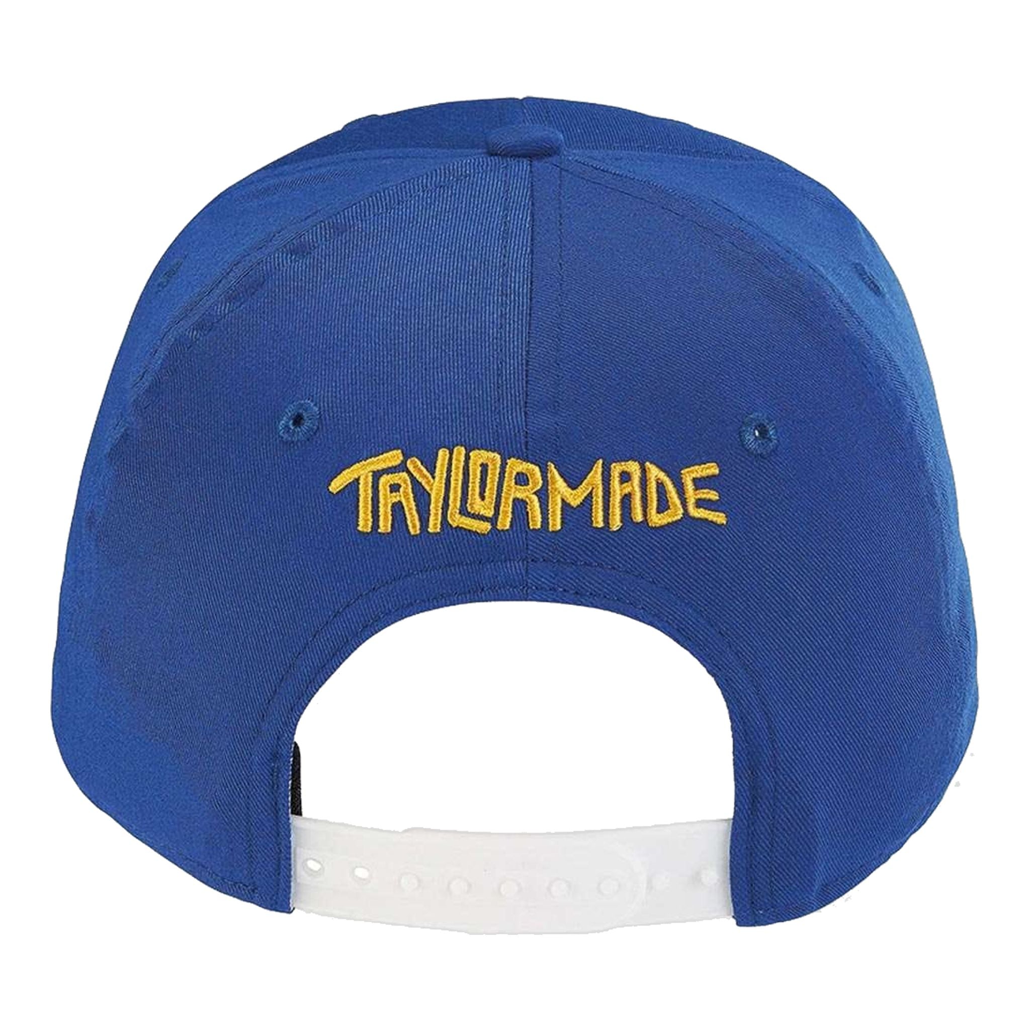 Cappellino con logo TaylorMade TM bianco da uomo