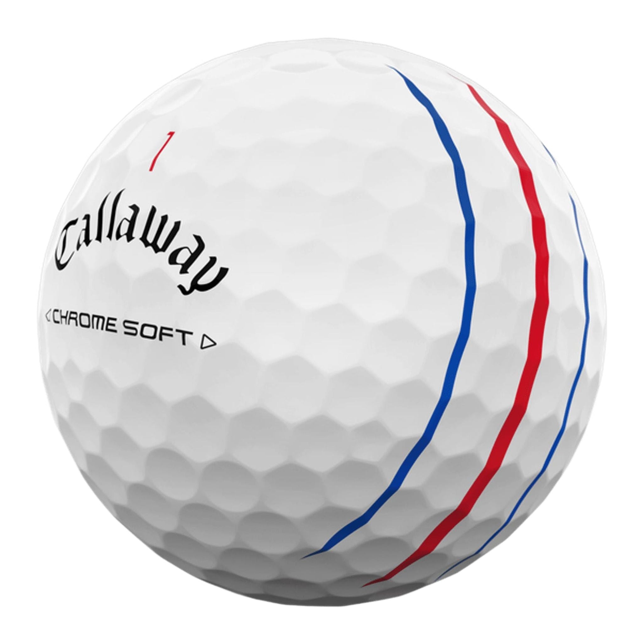 Palline da golf Callaway cromate morbide a tripla pista (2024)