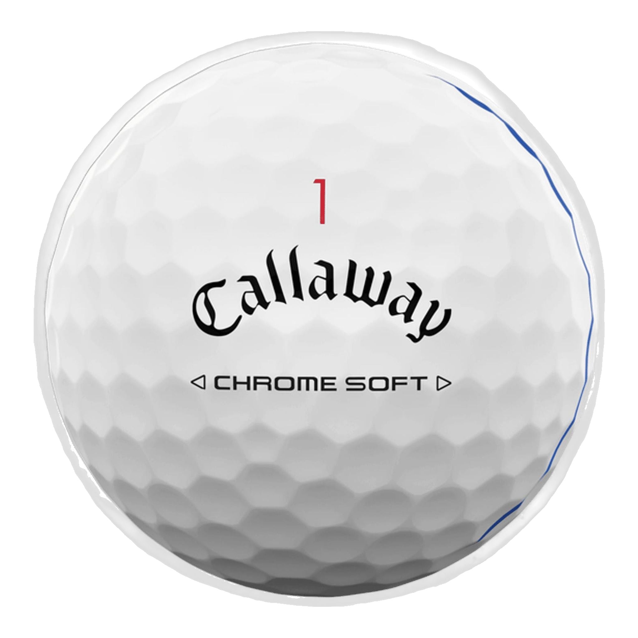 Palline da golf Callaway cromate morbide a tripla pista (2024)