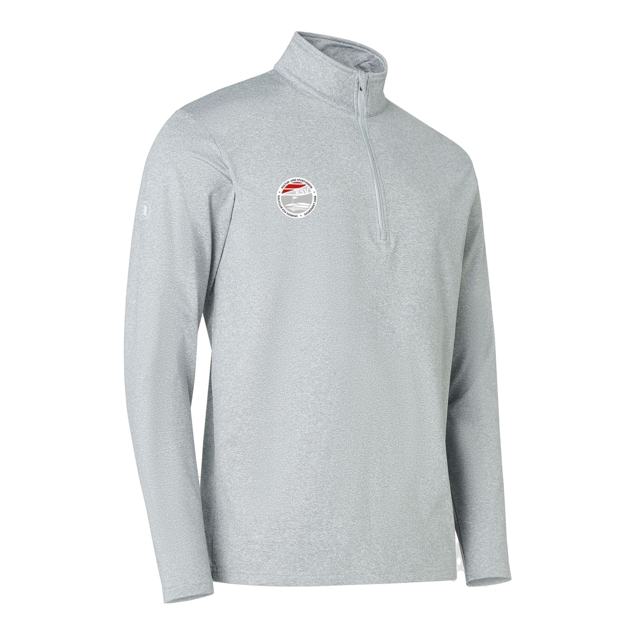 Giacca in pile Abacus Dunbar con 1/2 zip da uomo