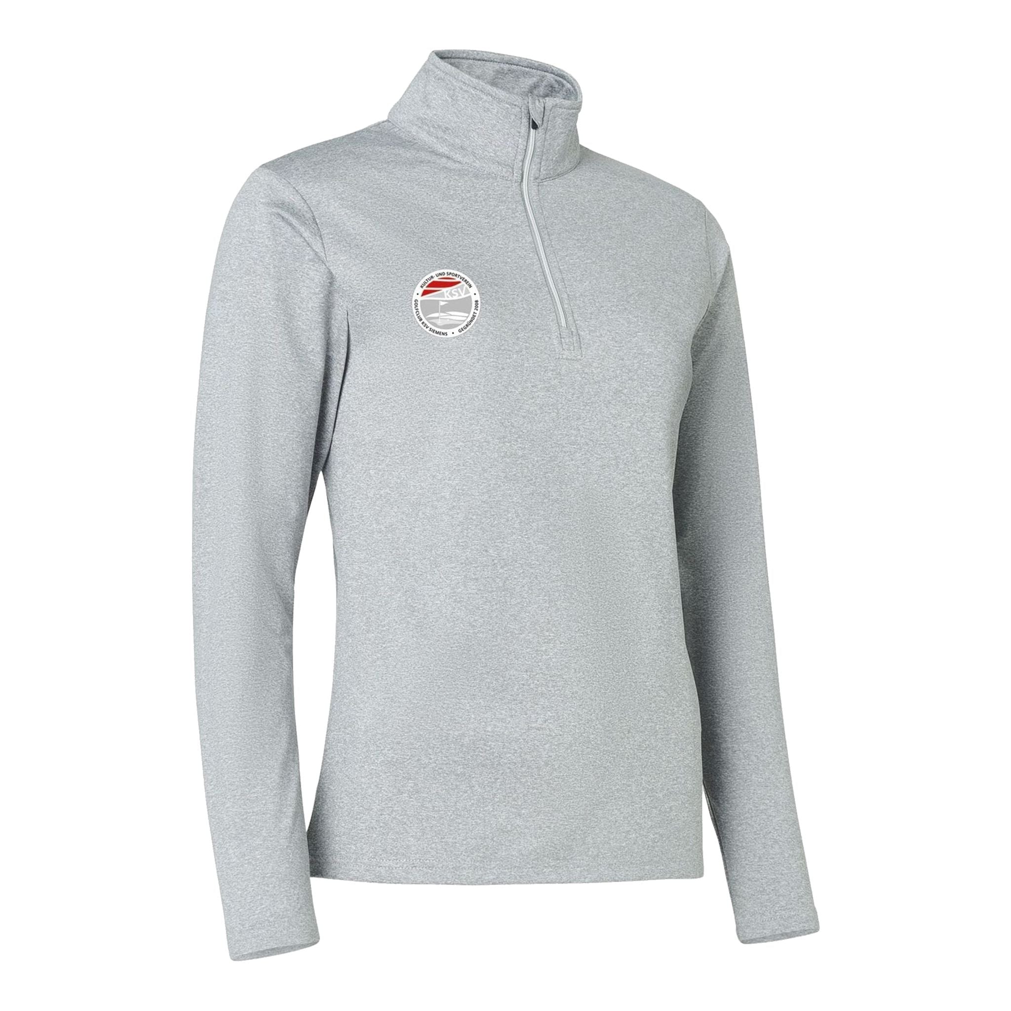 Giacca in pile Abacus Dunbar con 1/2 zip da donna