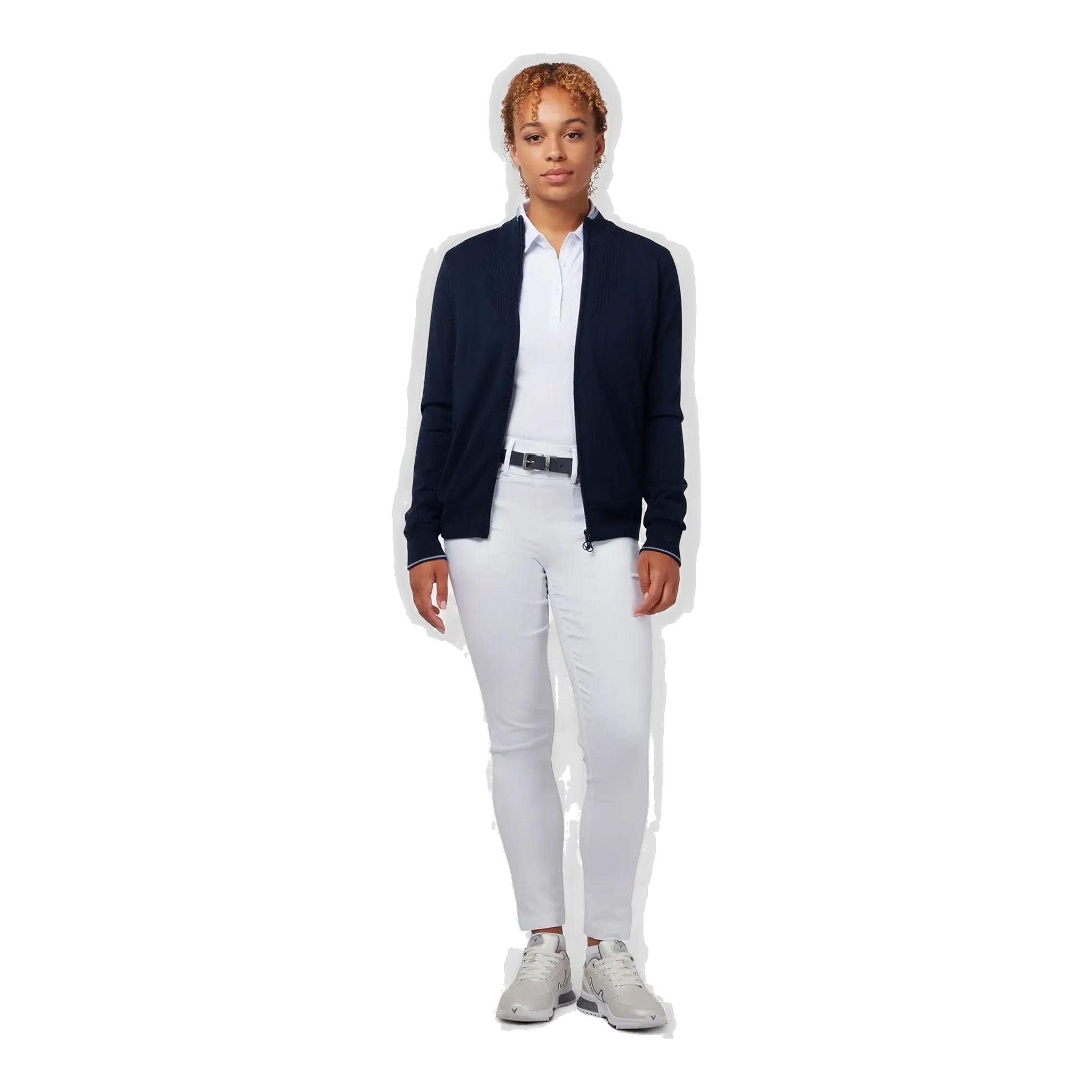 Giacca Windstopper da donna con zip intera foderata Callaway