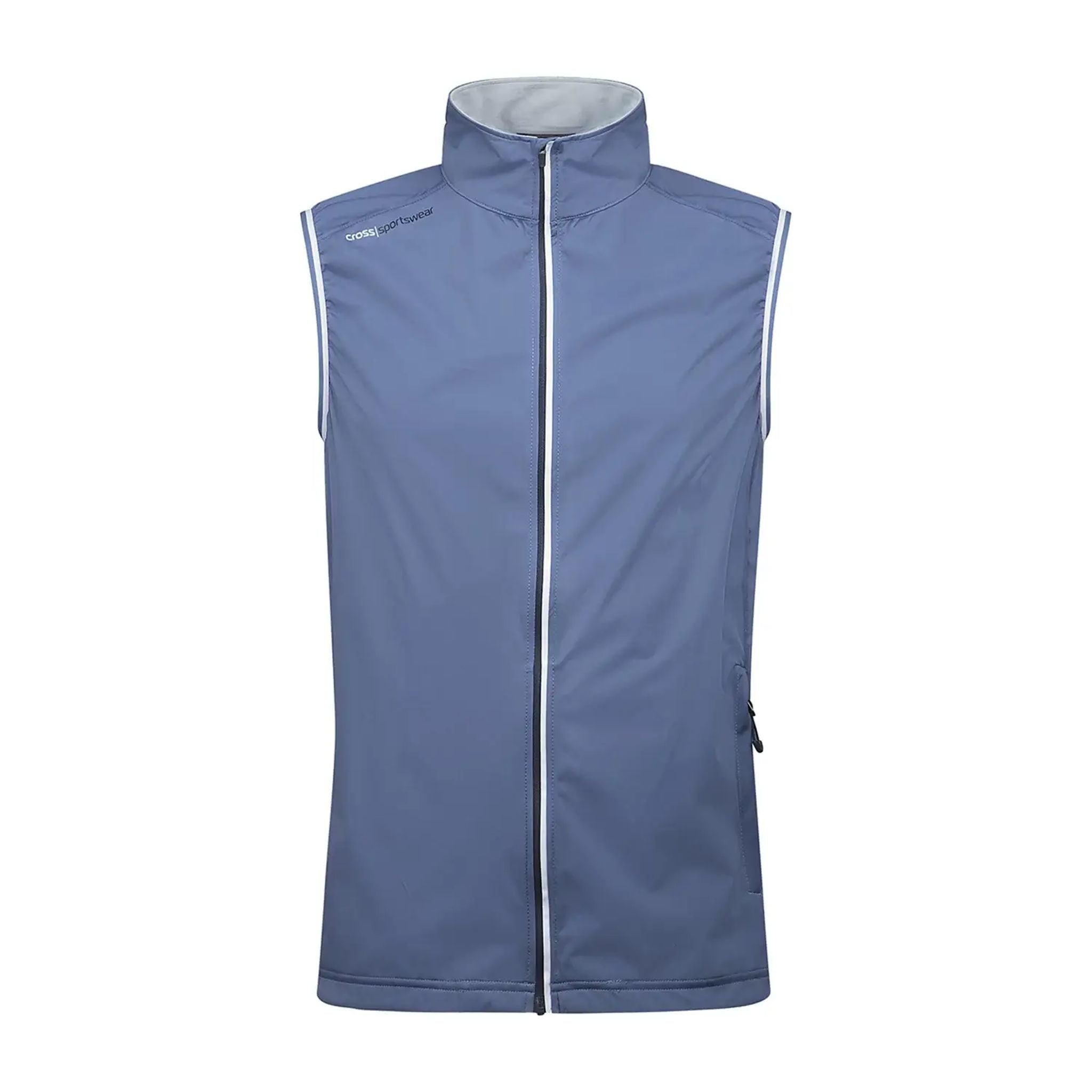 Gilet antivento Cross Sportswear da uomo