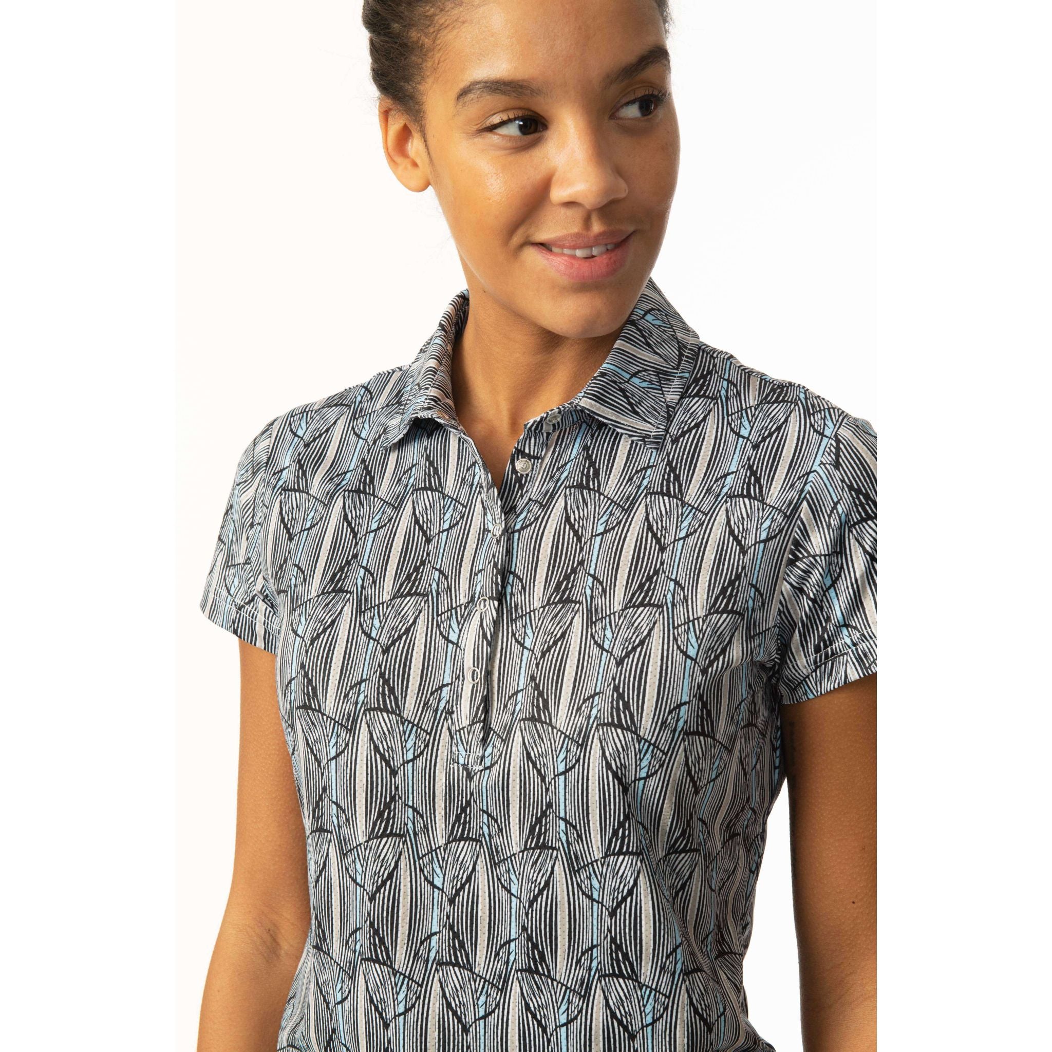 Polo da golf a maniche corte Ilma Cap Sleeve da donna Daily Sports