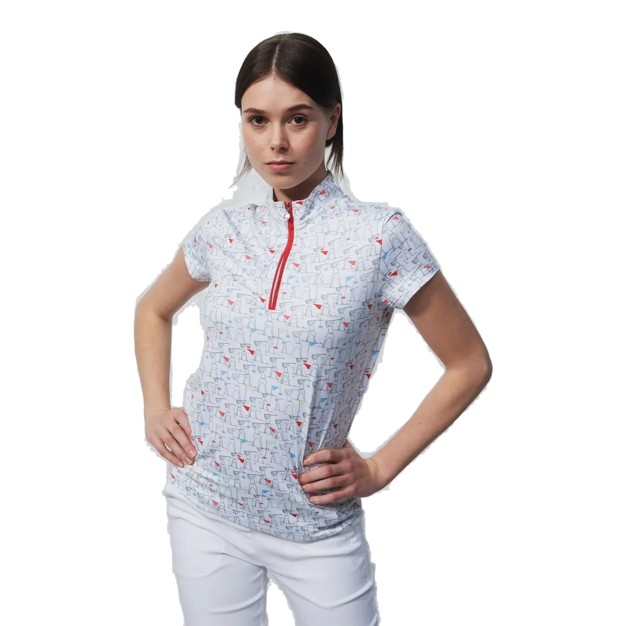 Polo da golf a maniche corte da donna Daily Sports Marseille