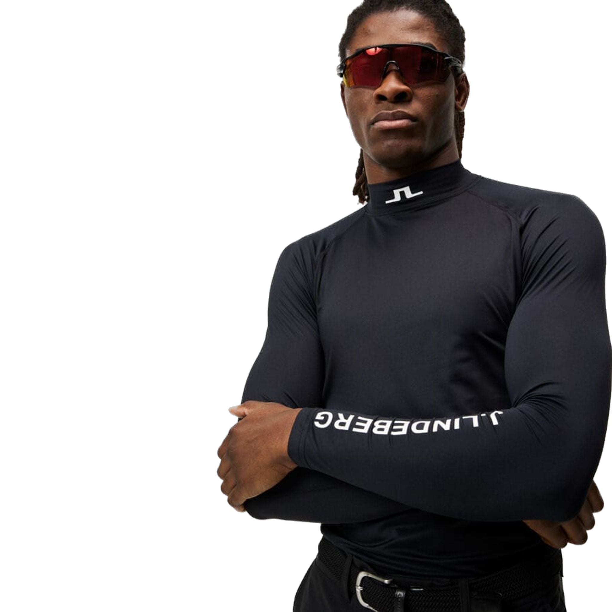 J. Lindeberg Aello Soft Compression Mock da uomo