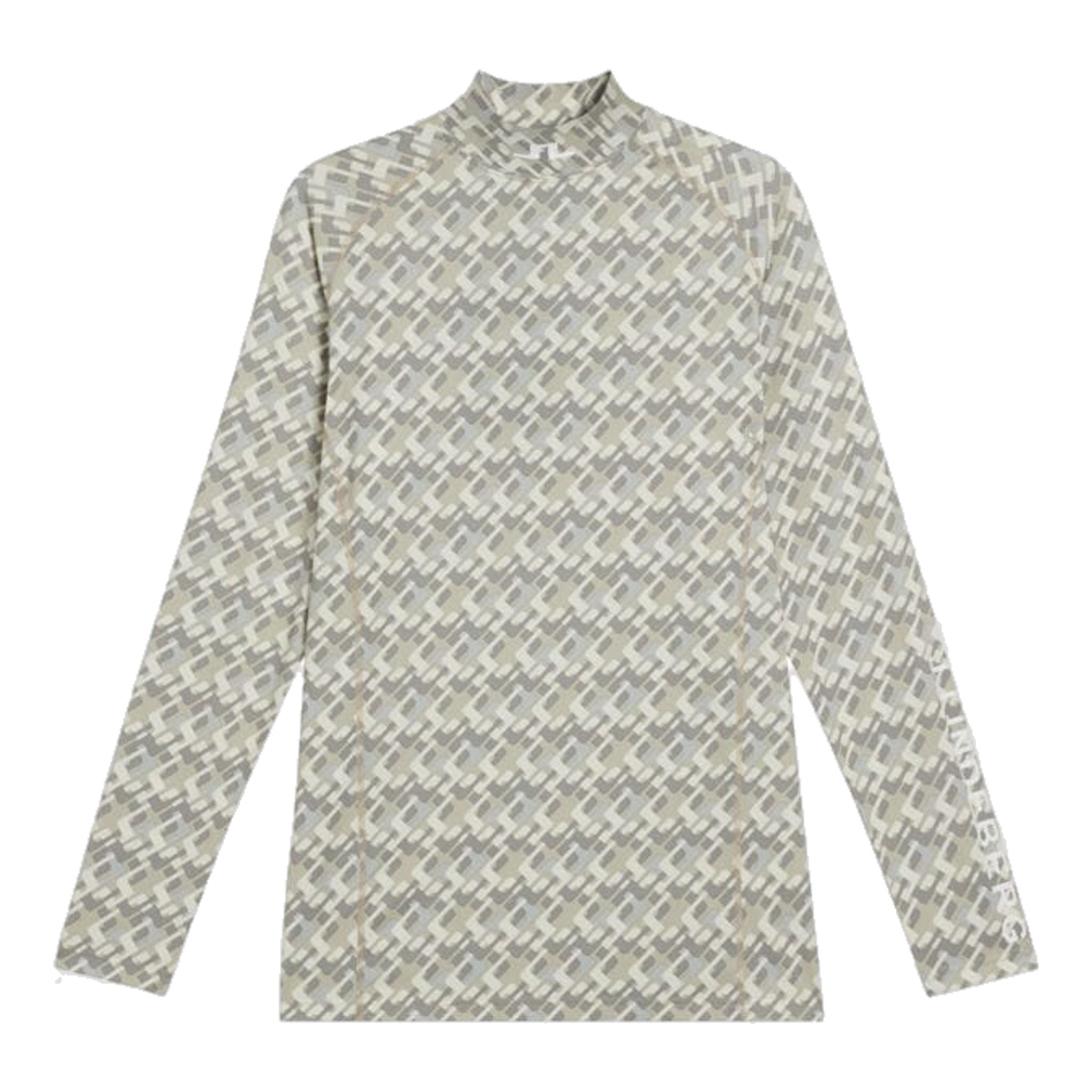 J. Lindeberg Aello Soft Compression Print Mock Men