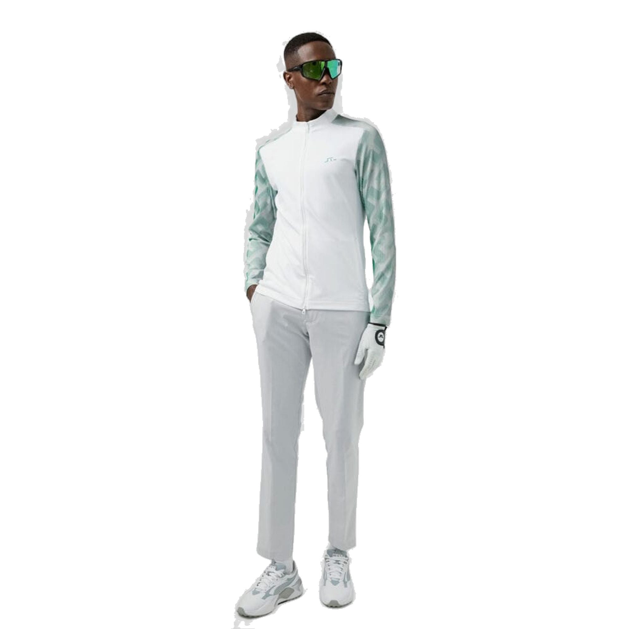 J. Lindeberg Erik 3D manica strato intermedio da uomo