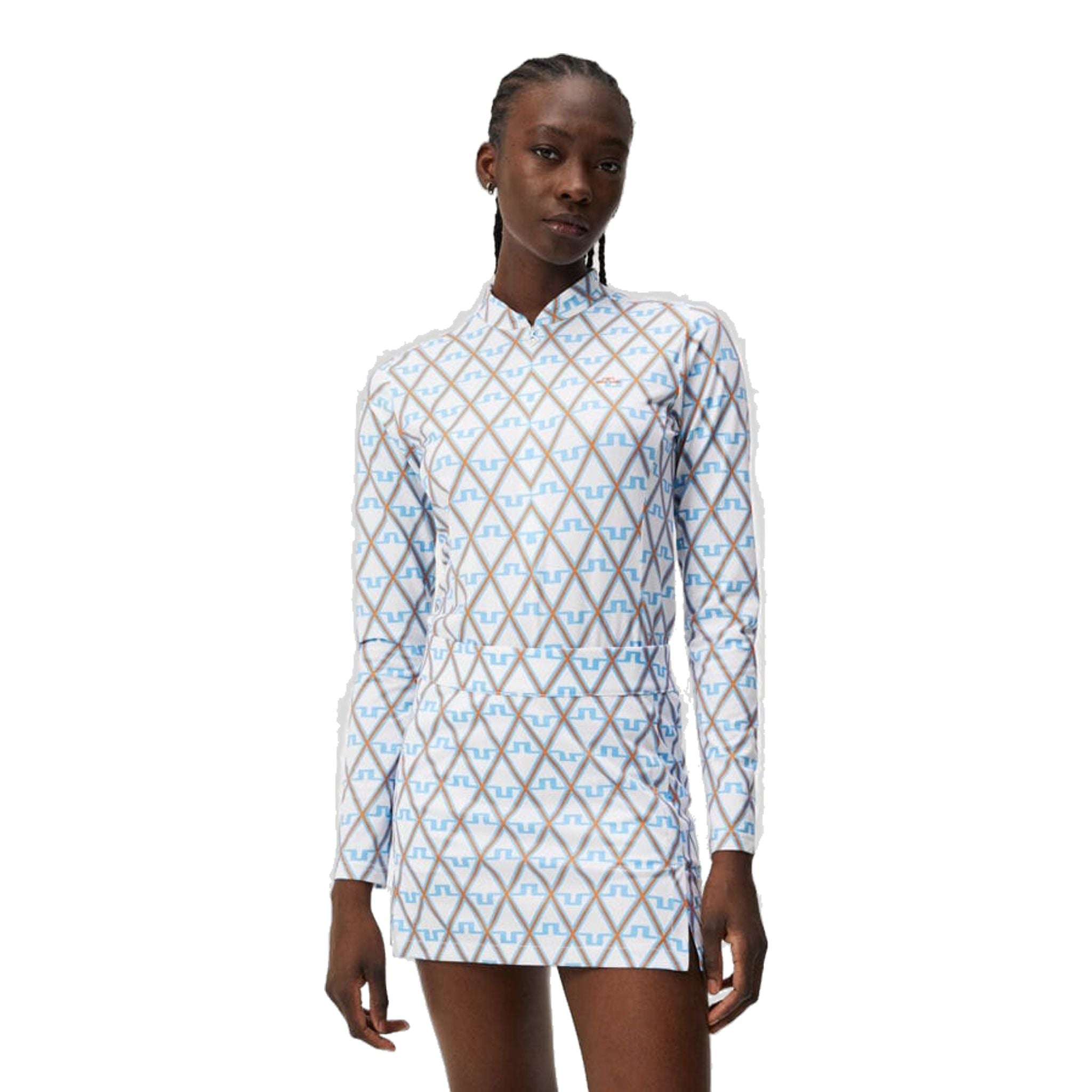 J. Lindeberg Marilyn Half Zip Midlayer Donna