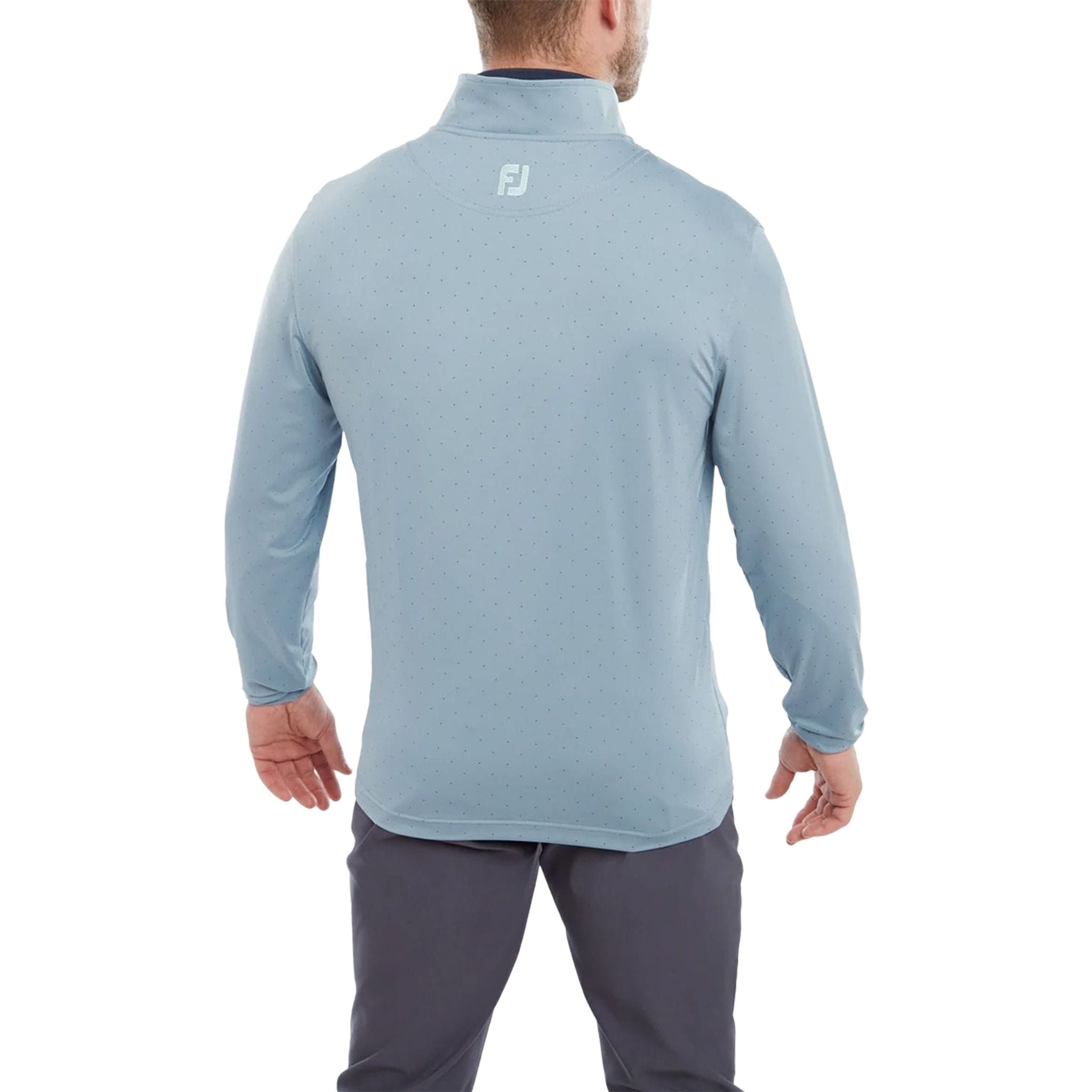 Footjoy Pin Dot Print Chill-Out Midlayer da uomo
