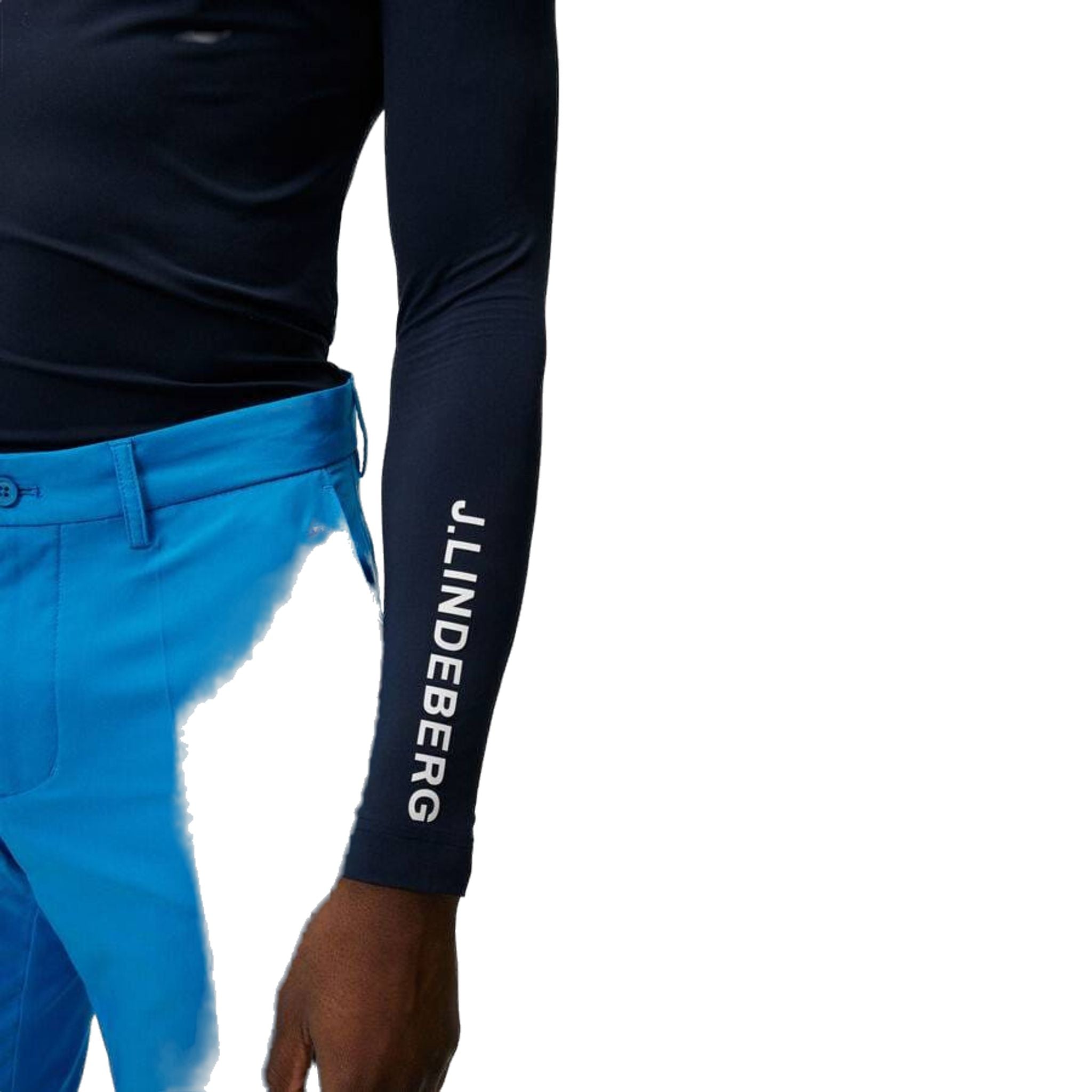 J. Lindeberg Thor Maglia a maniche lunghe da uomo bianca M Uomo