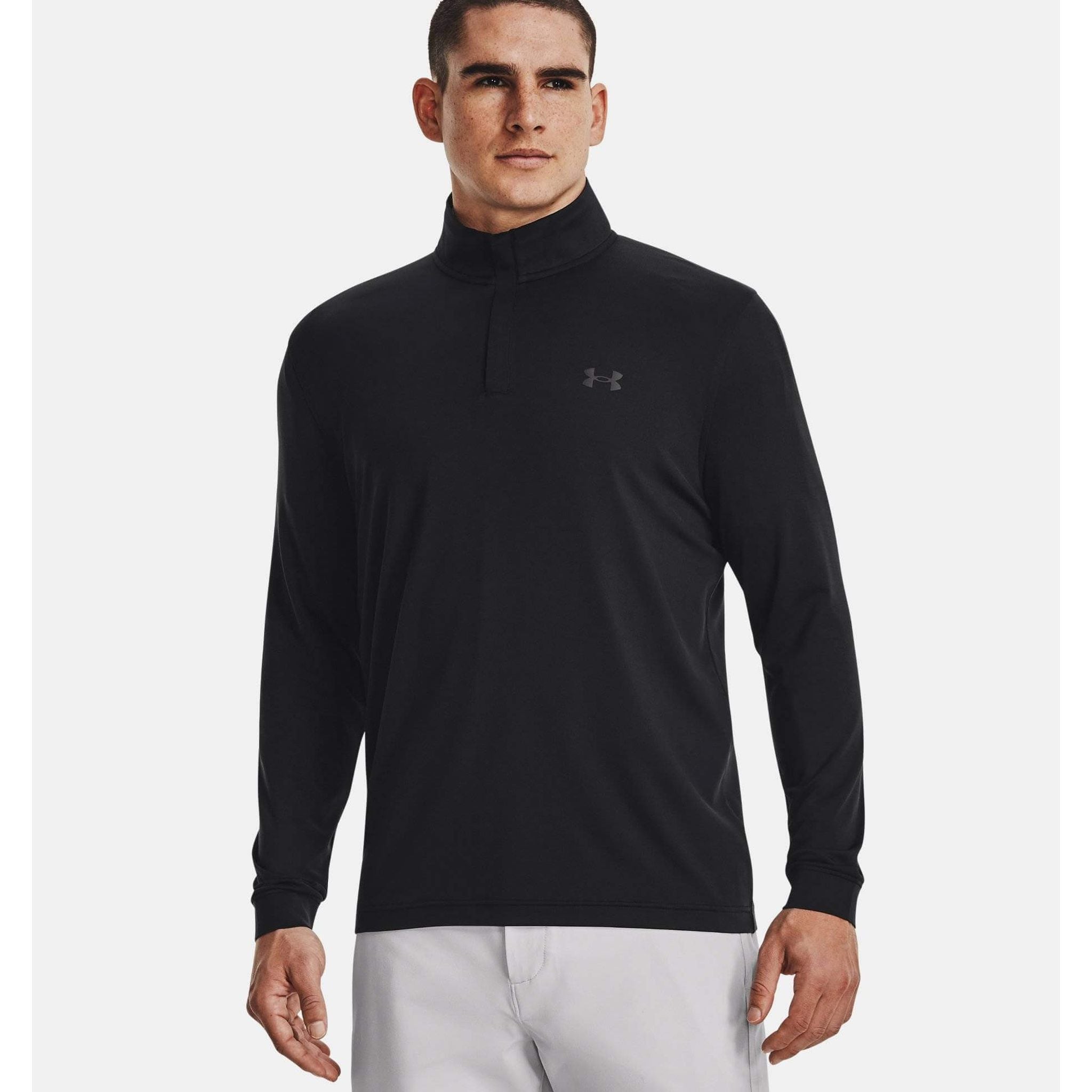 Strato intermedio con zip a 1/4 Under Armour UA Playoff da uomo