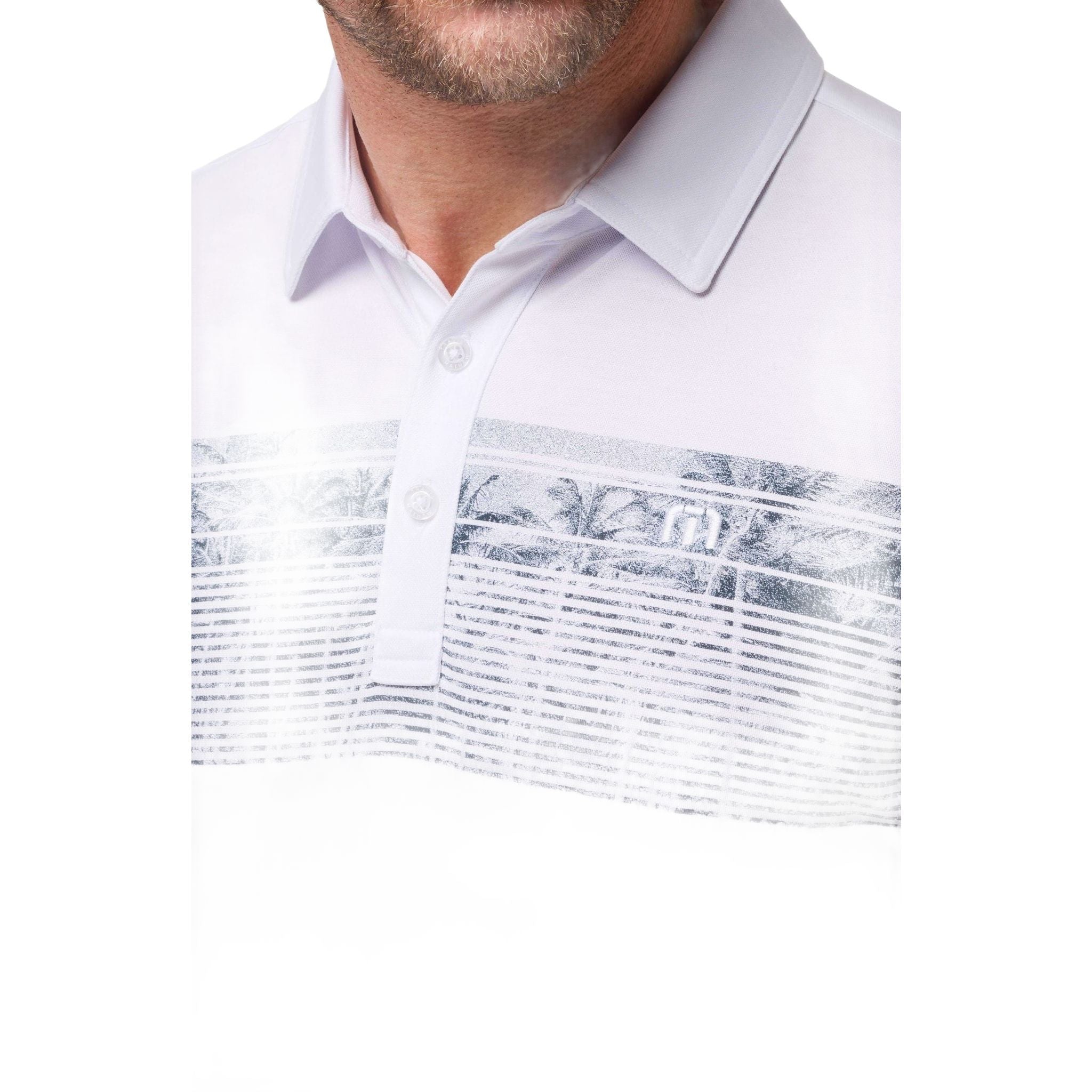 Polo da spiaggia da uomo Travis Mathew Banzai