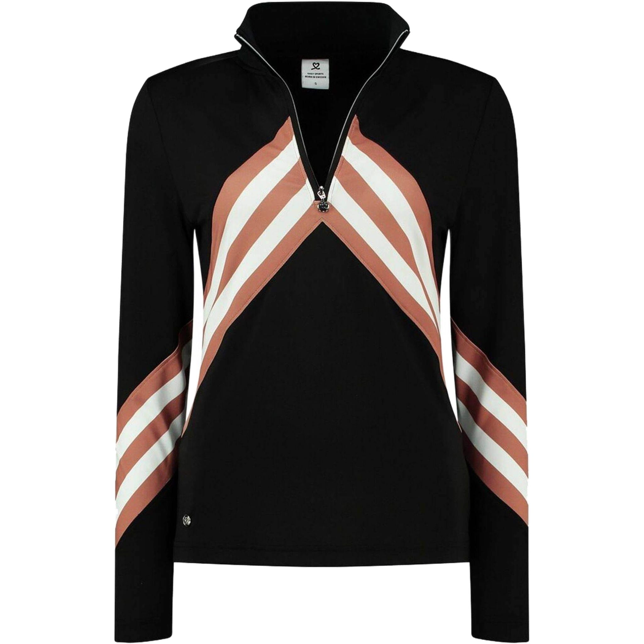 Polo da donna a maniche lunghe con scollo a V Bari Daily Sports