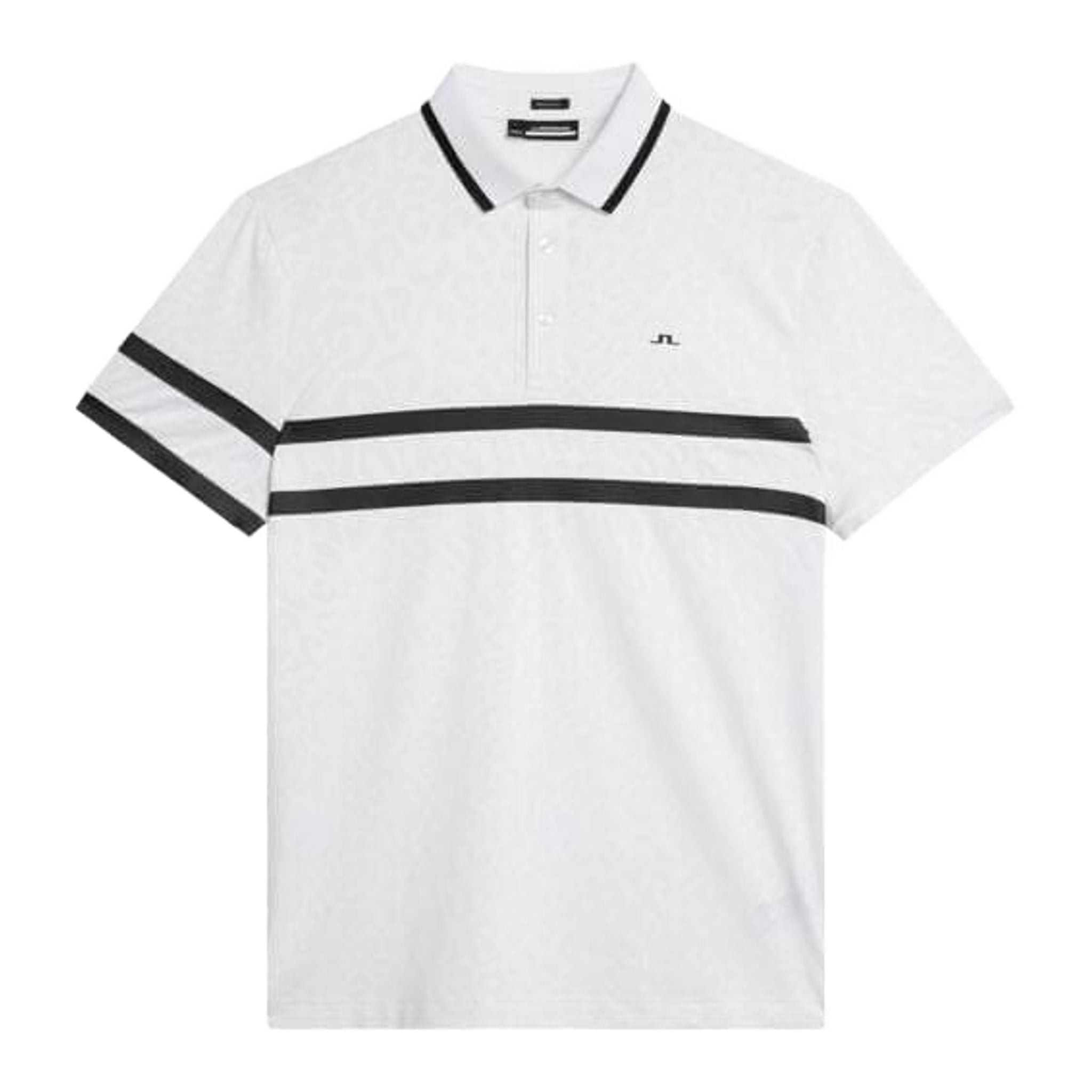 Polo J. Lindeberg Boswell Regular Jacquard da Uomo