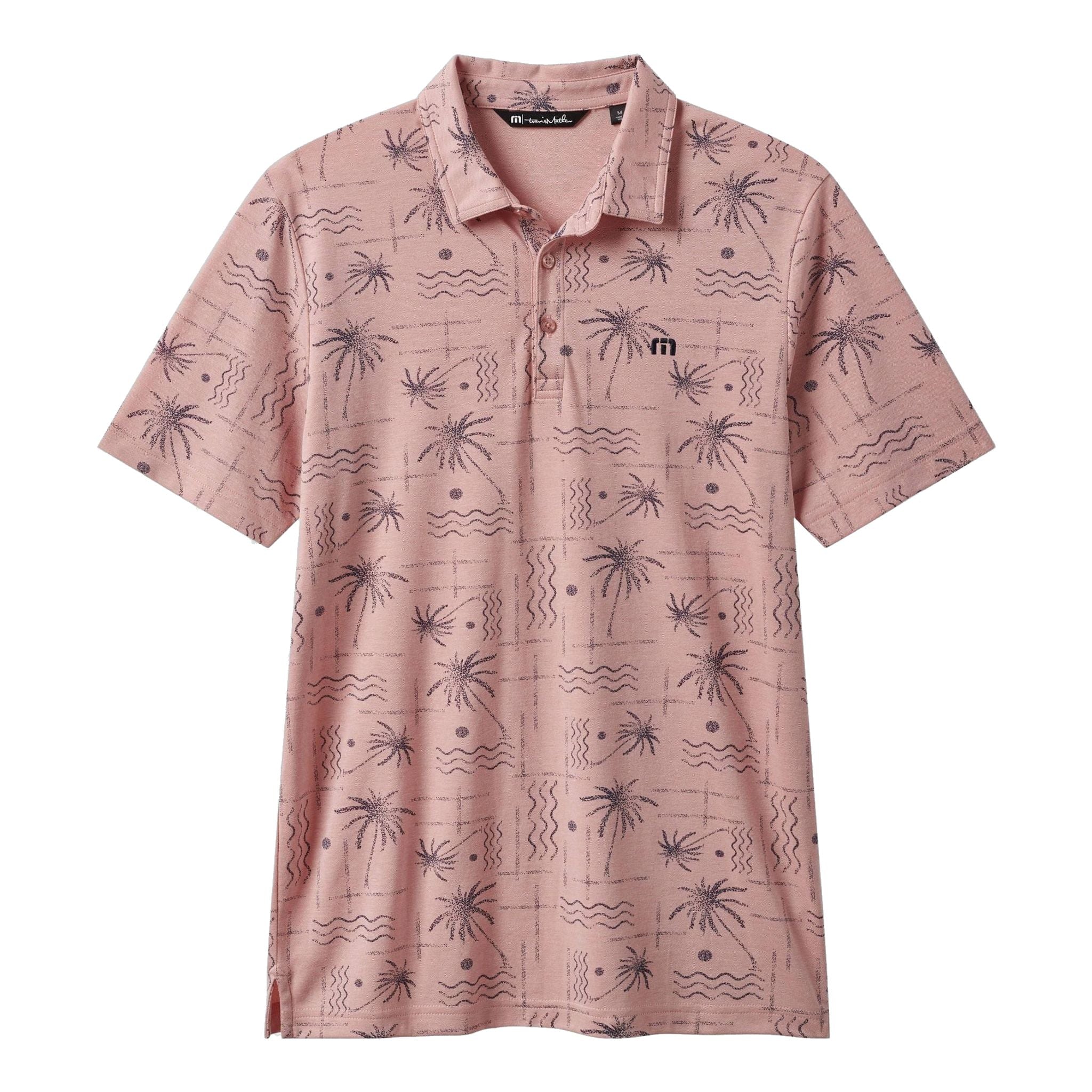 Polo da uomo Travis Mathew Coconut Palm