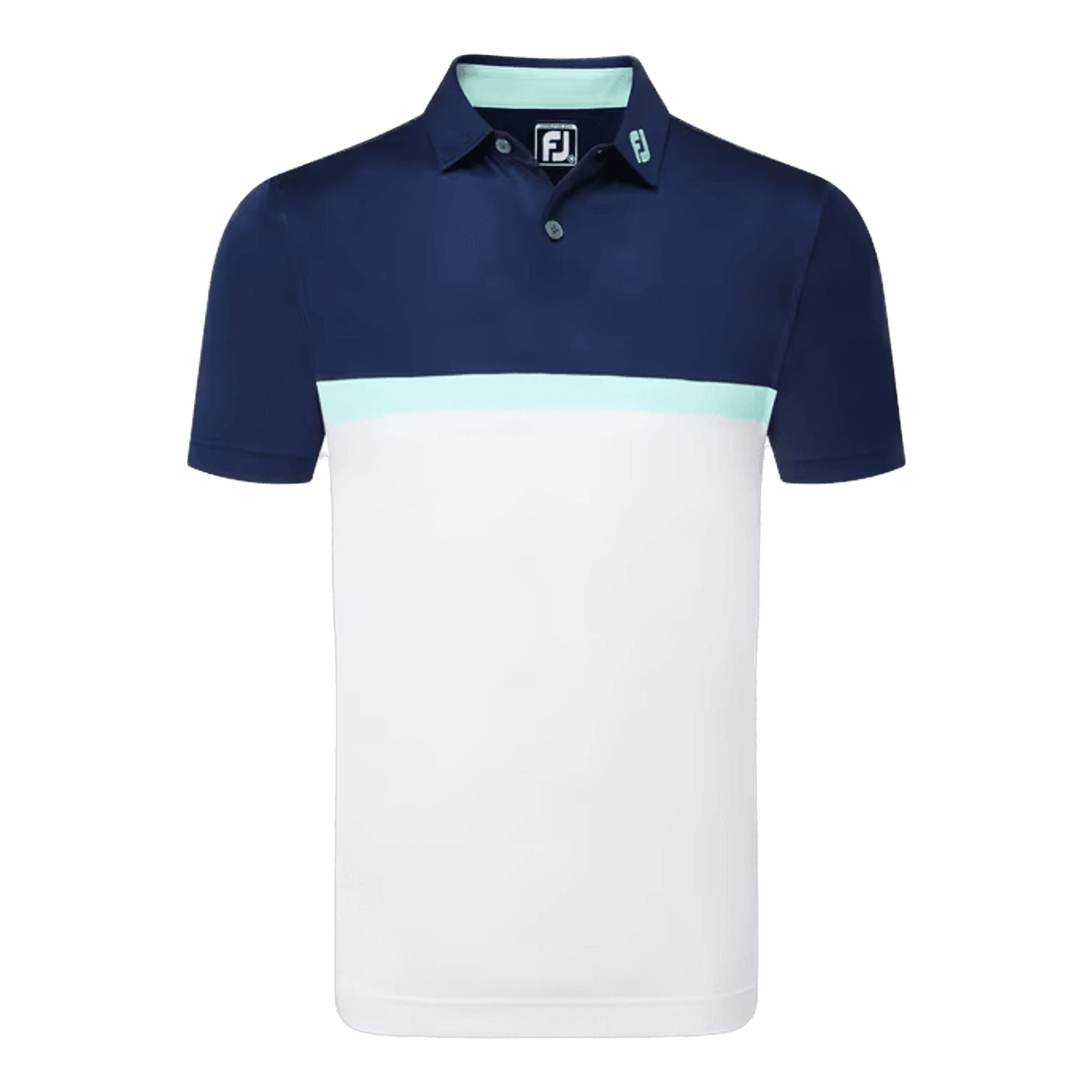 Polo da uomo in filo di Scozia con blocchi di colore Footjoy Footjoy