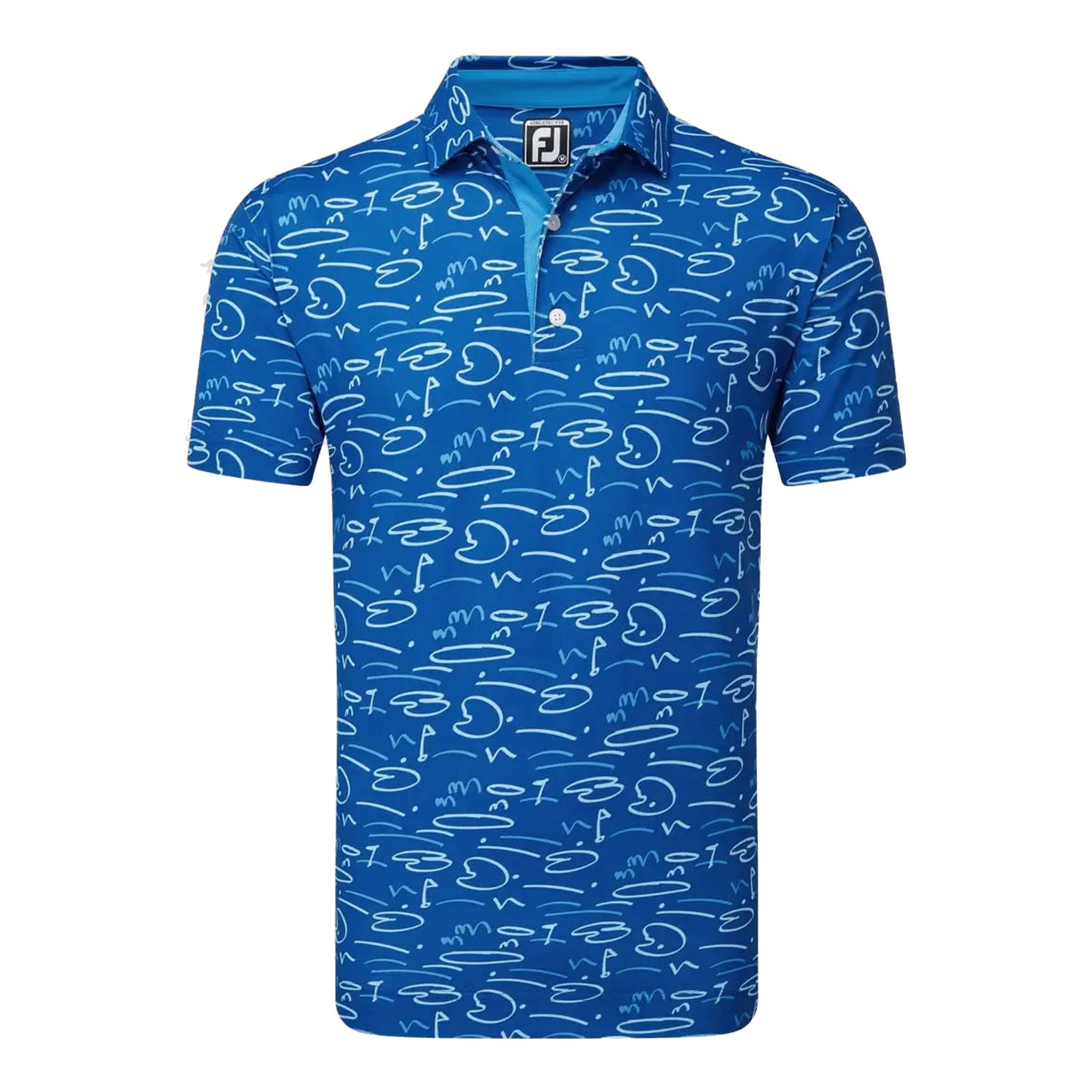Footjoy Footjoy Course Doodle Polo Uomo Uomo