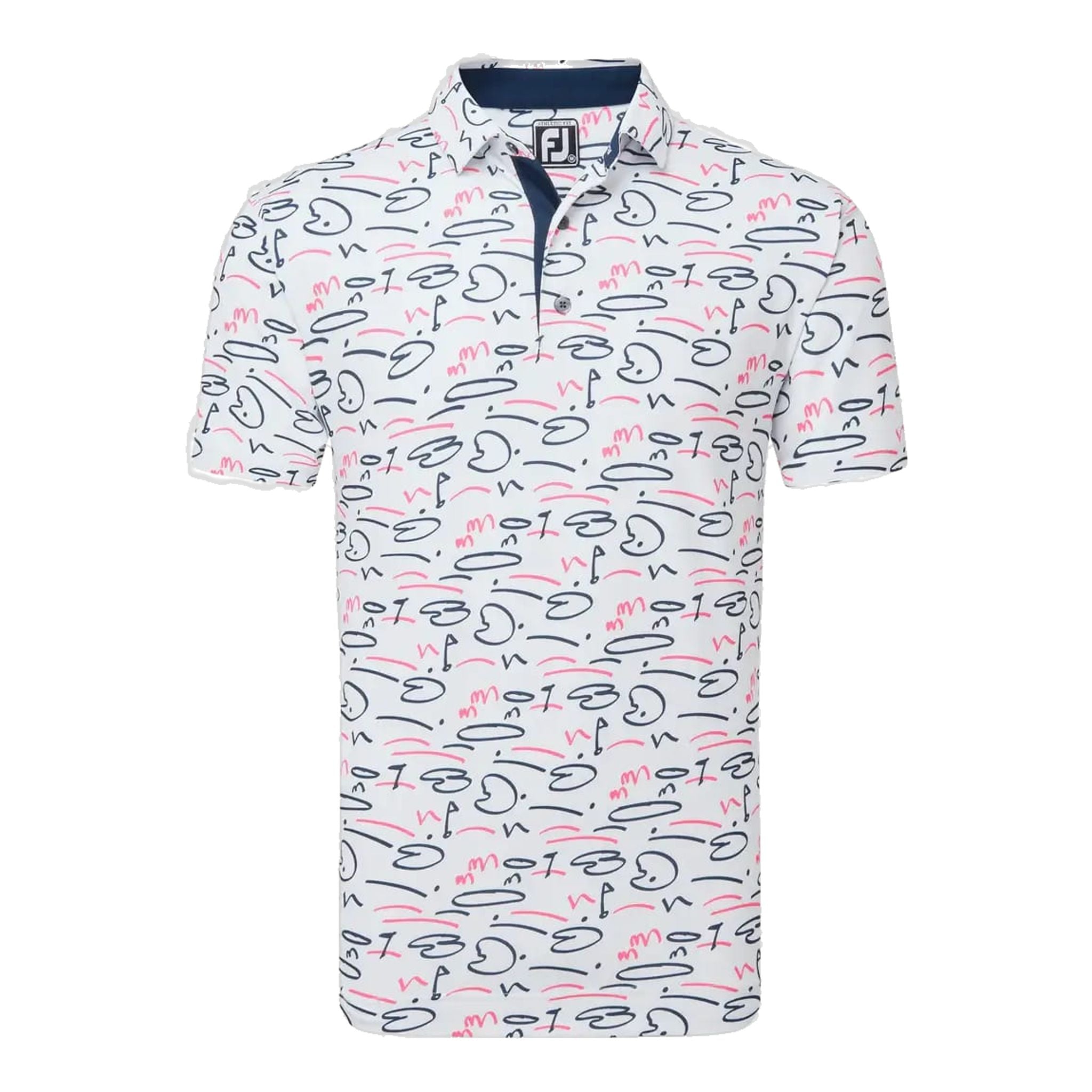 Footjoy Footjoy Course Doodle Polo Uomo Uomo